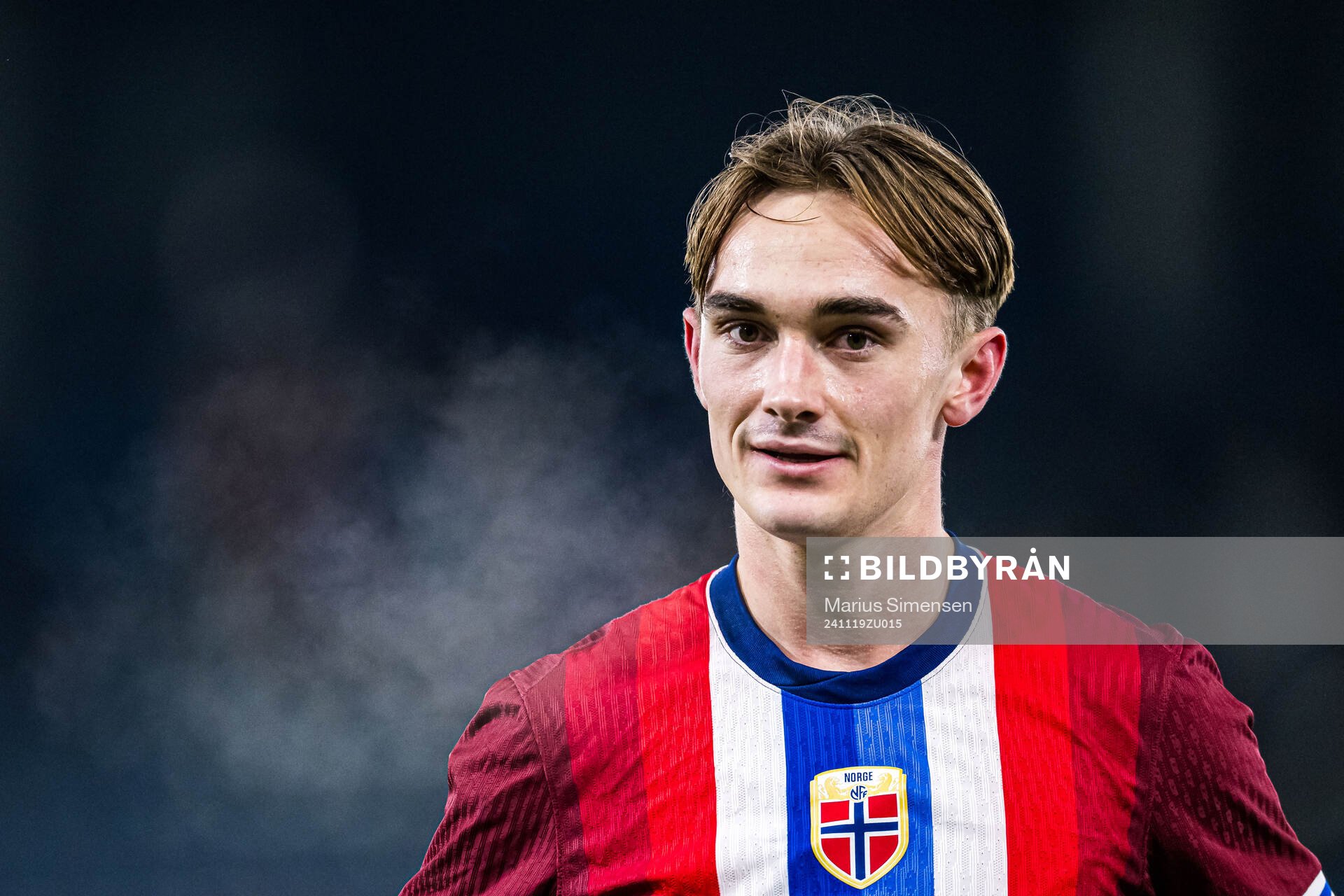 Marius Broholm of Norway
