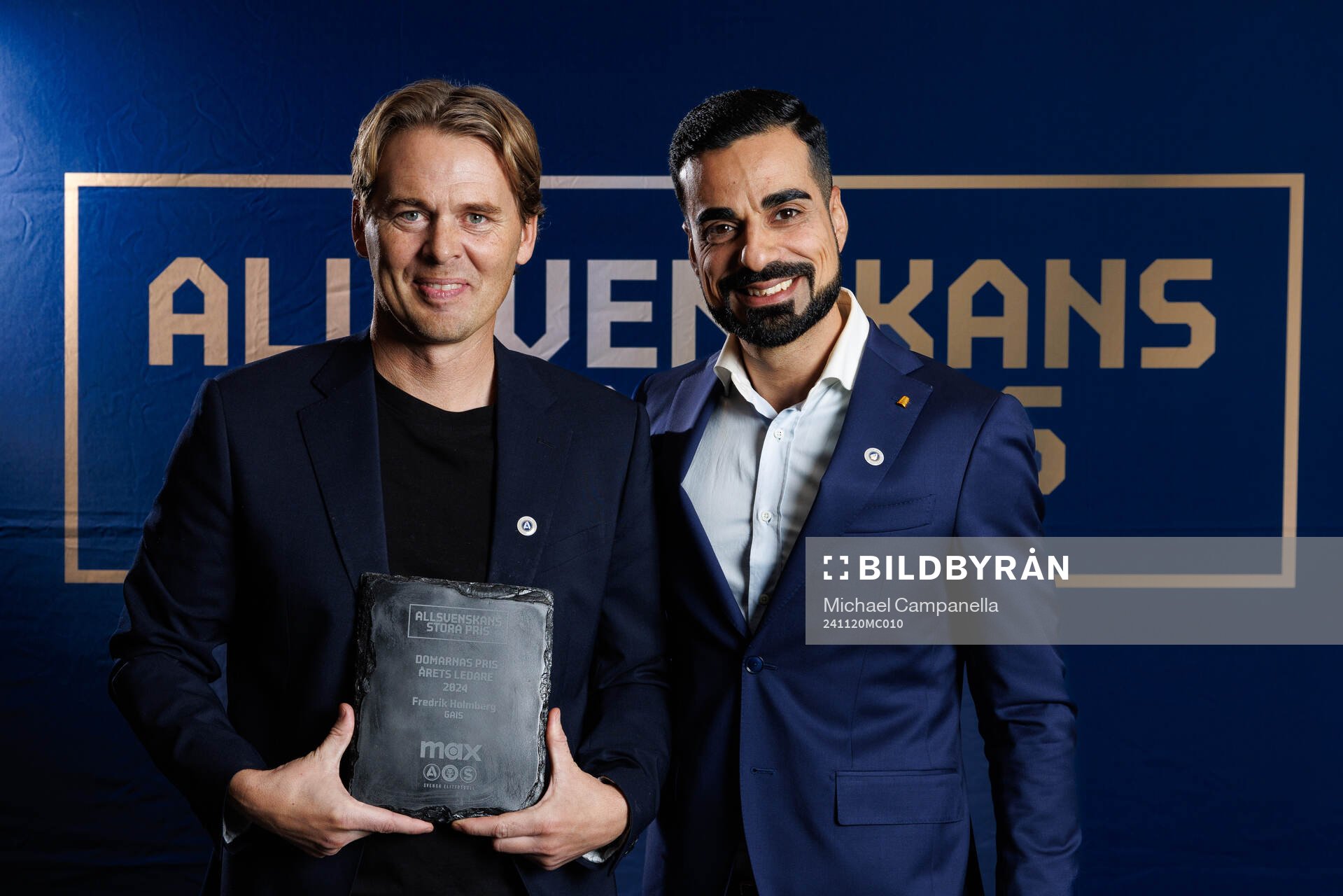 GAIS tränare Fredrik Holmberg och Mohammed Al-Hakim