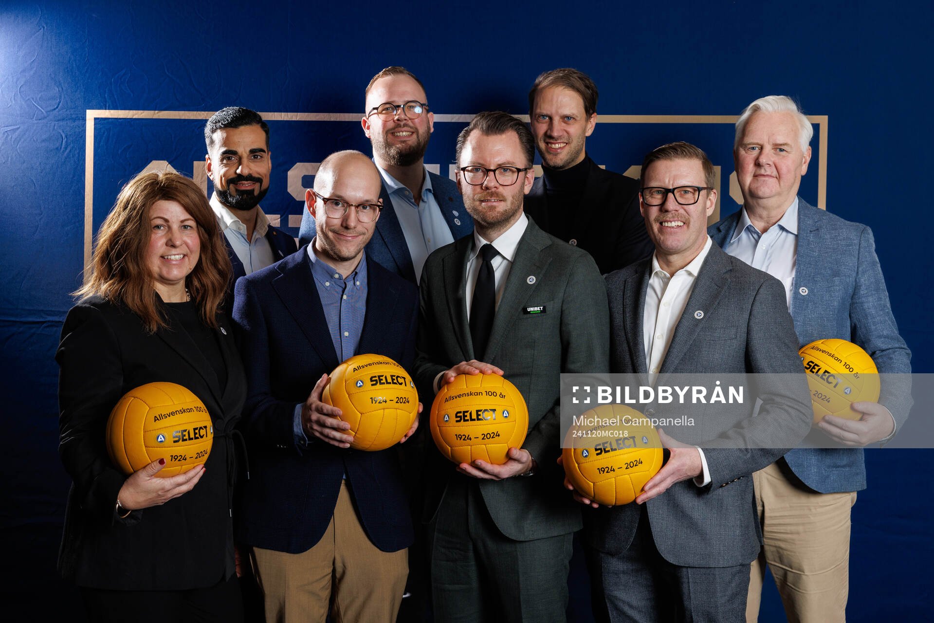 Partners till Svensk Elitfotboll tilldelas en Jubileumsboll