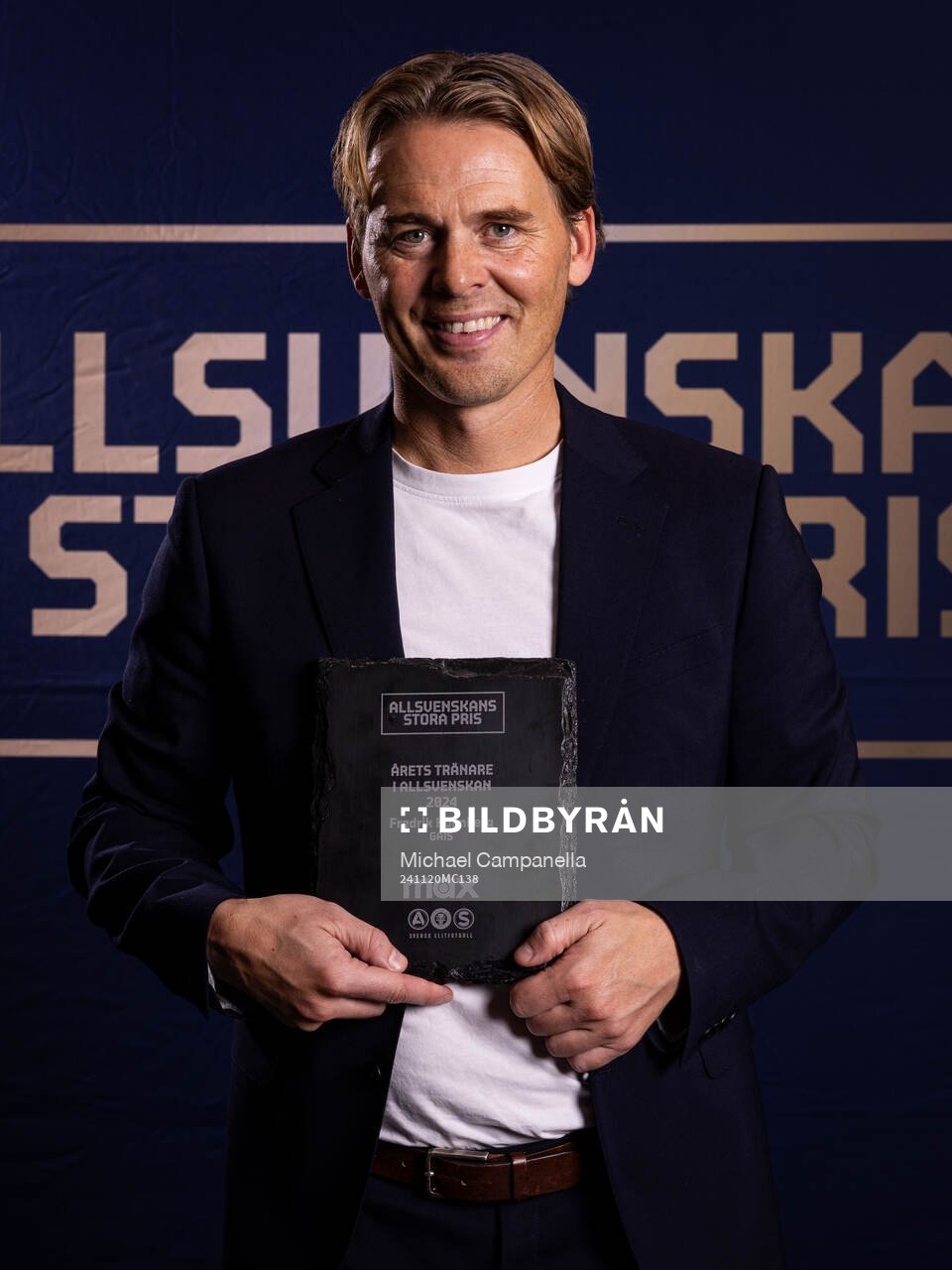 GAIS Fredrik Holmberg tilldelas priset för årets tränare