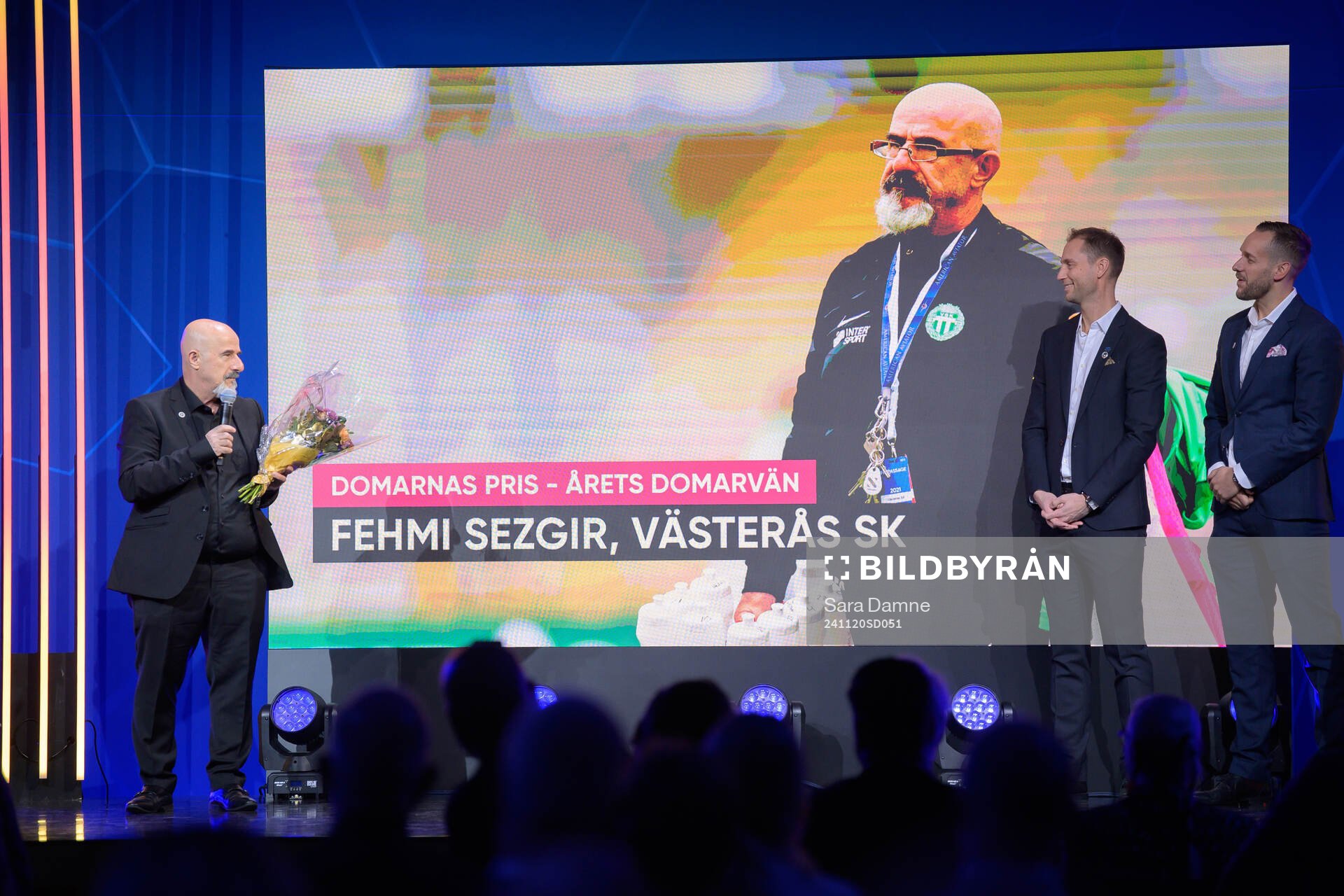 Fehmi Sezgir, Västerås SK, tilldelas domarnas pris för
