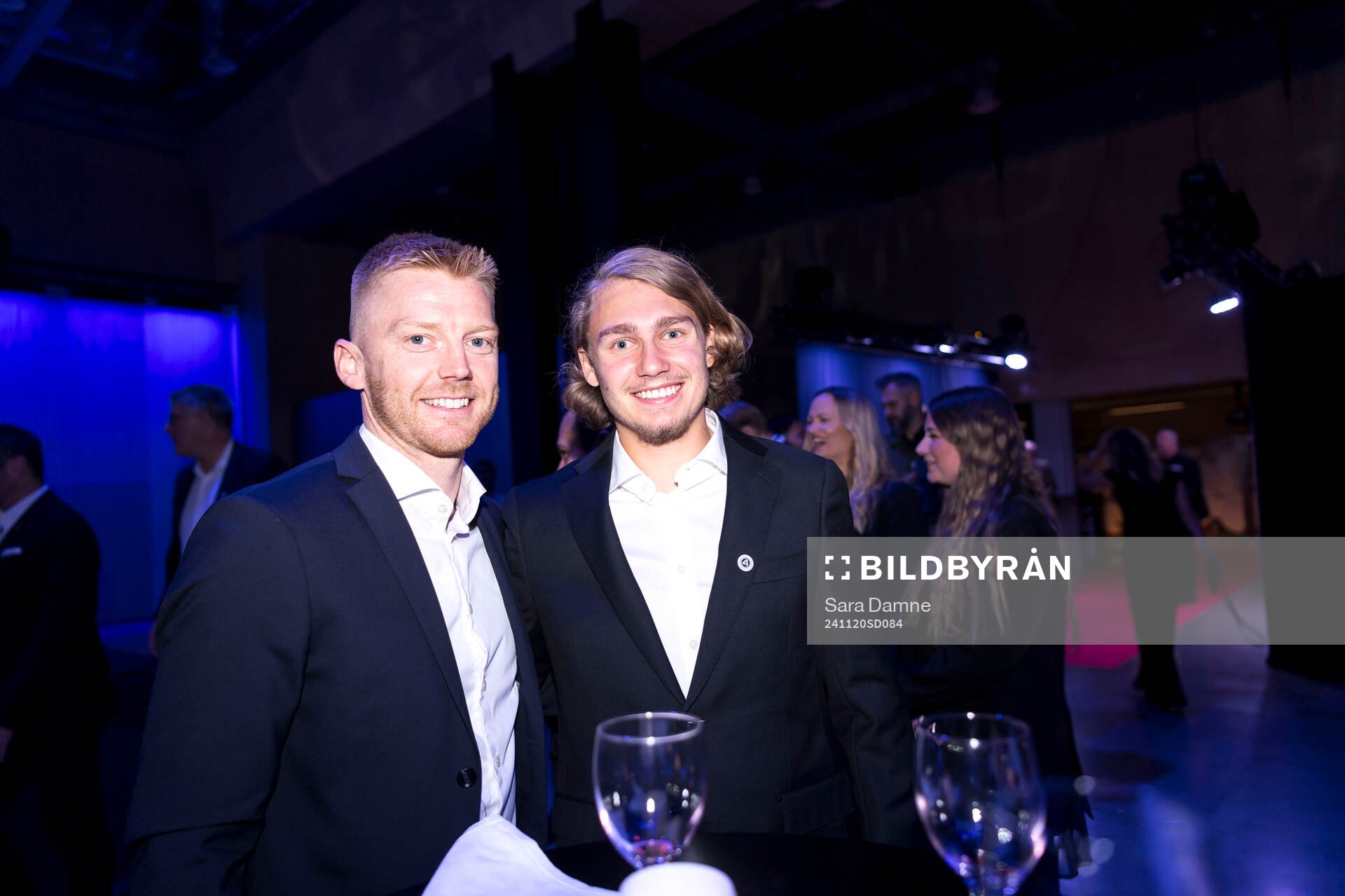 Anders Christiansen och Sebastian Nanasi