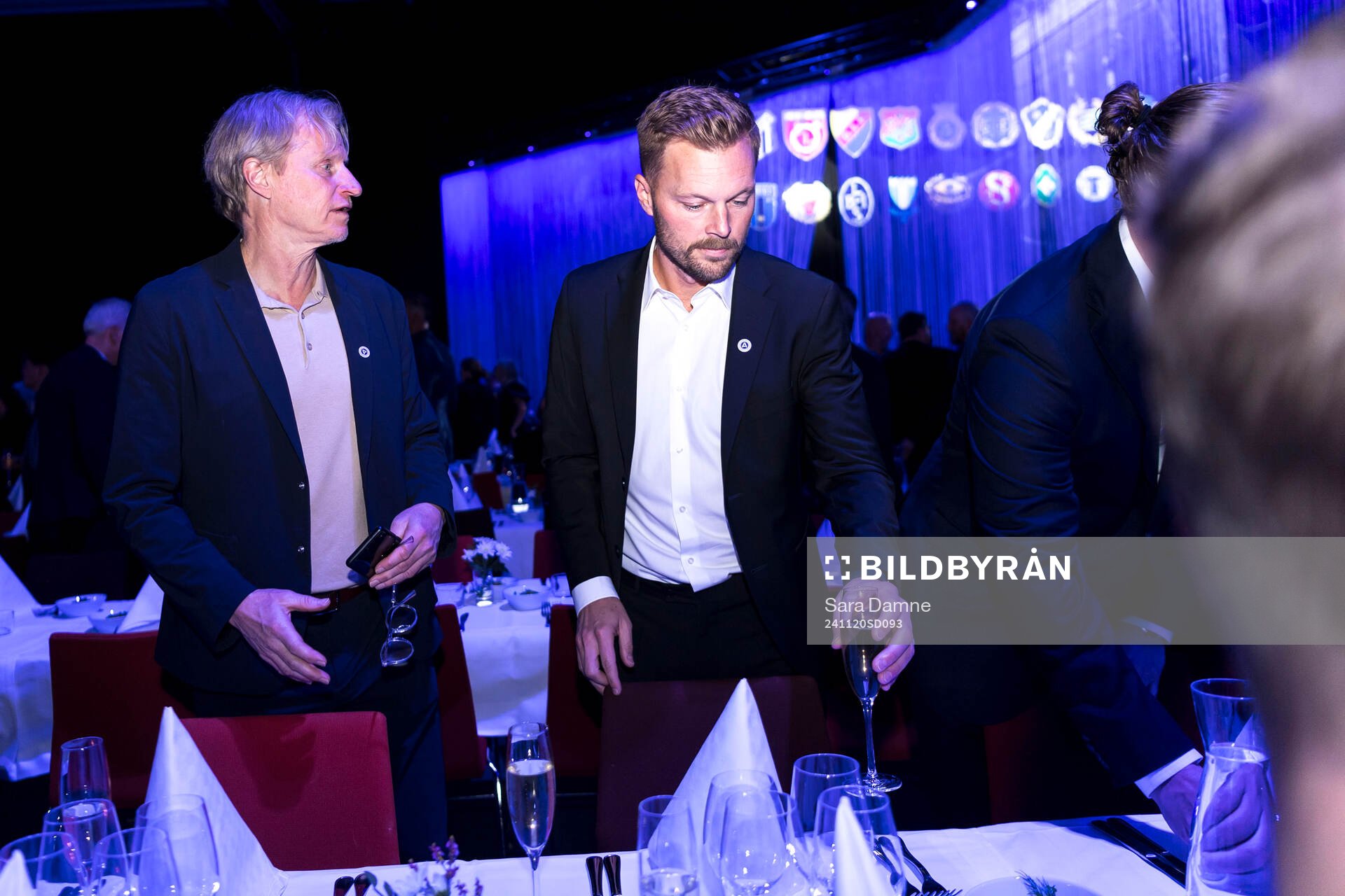 Stefan Pettersson, landslagschef och Sebastian Larsson,