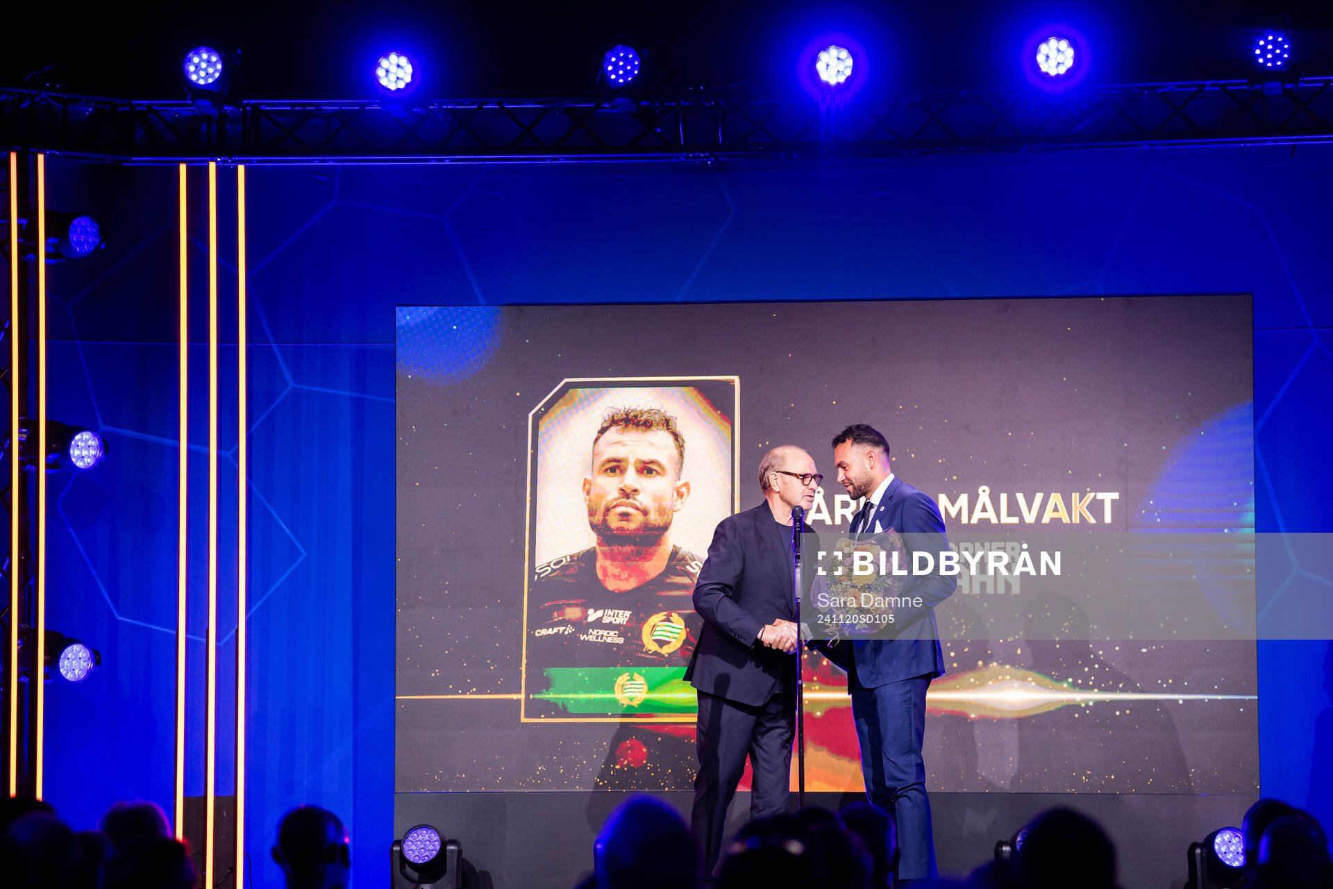 Hammarbys Warner Hahn tilldelas årets målvakt av Thomas