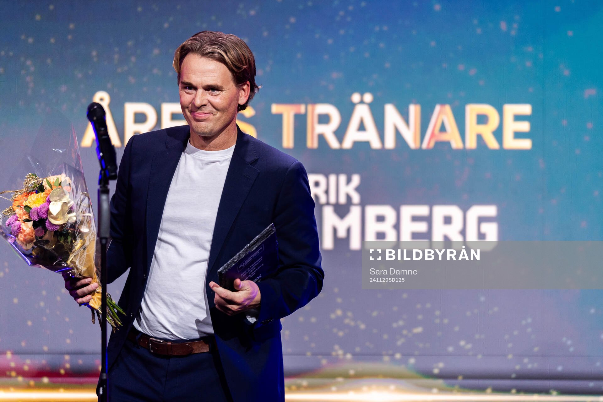 GAIS Fredrik Holmberg tilldelas priset för årets tränare