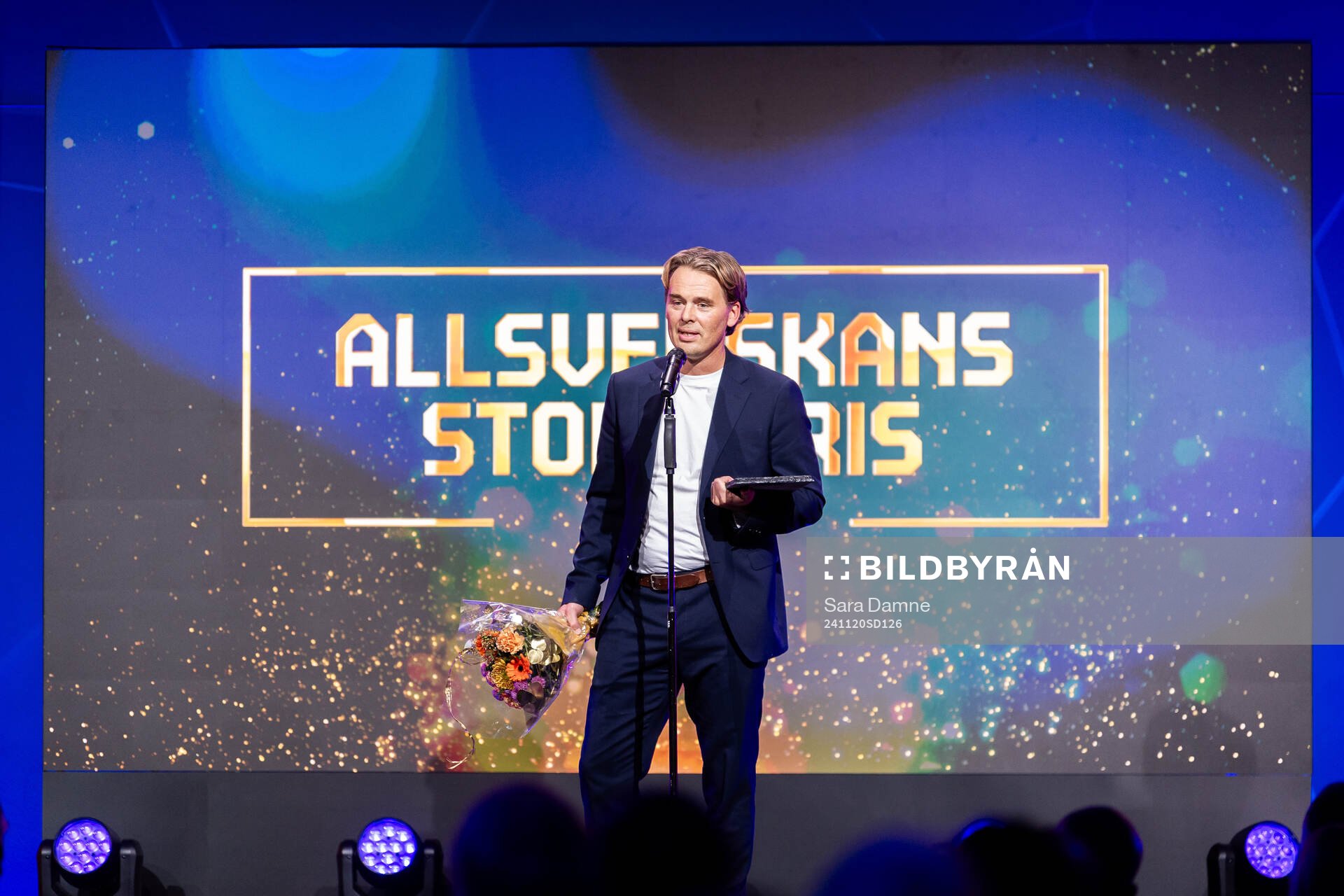 GAIS Fredrik Holmberg tilldelas priset för årets tränare