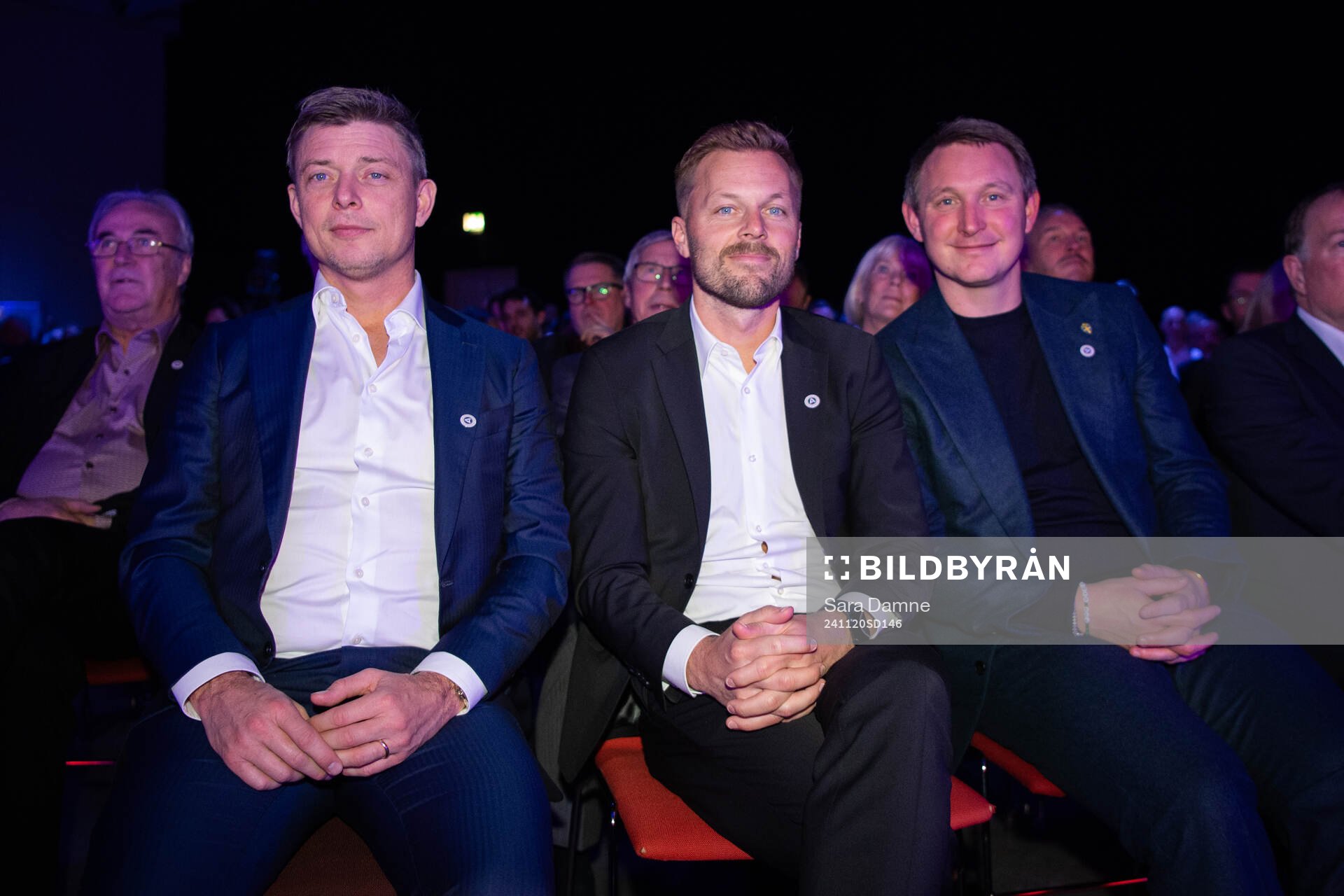 Jon Dahl Tomasson, Sebastian Larsson och Kim Källström