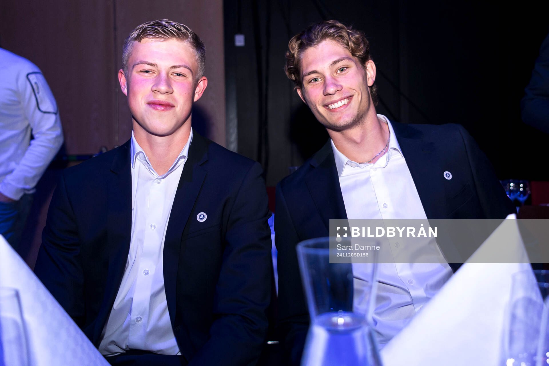 Häckens Noah Ek och Malmös William Nieroth