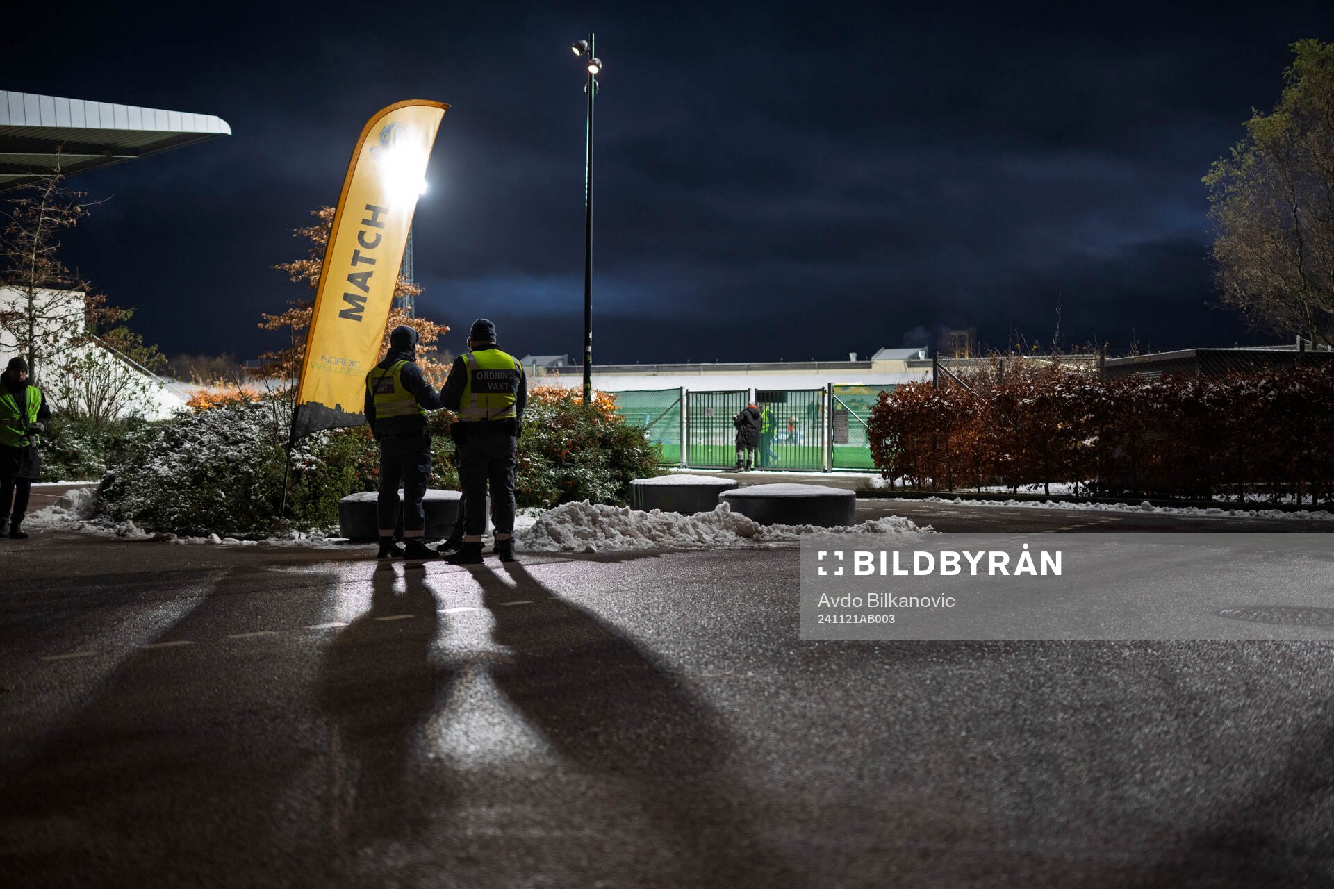 Ordningsvakter vid Klostergårdens IP