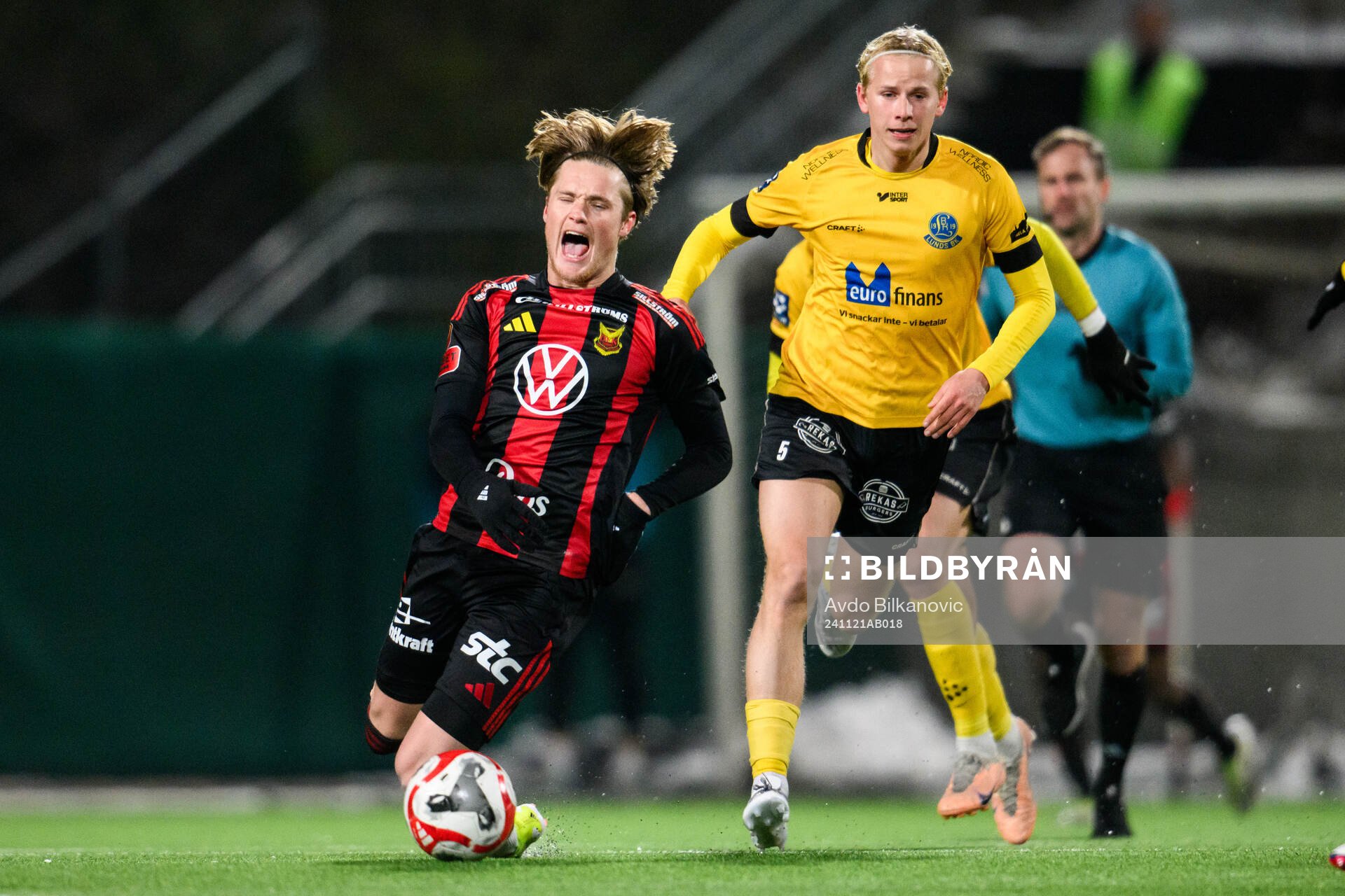 Östersunds Sebastian Karlsson Grach och Lunds BKs Jakob