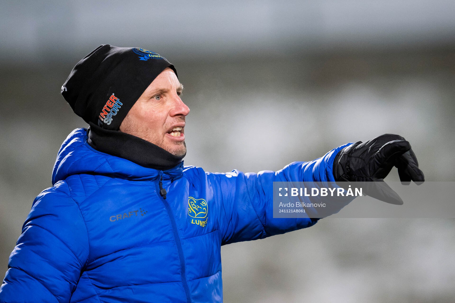 Lunds BKs tränare Jussi Kontinen
