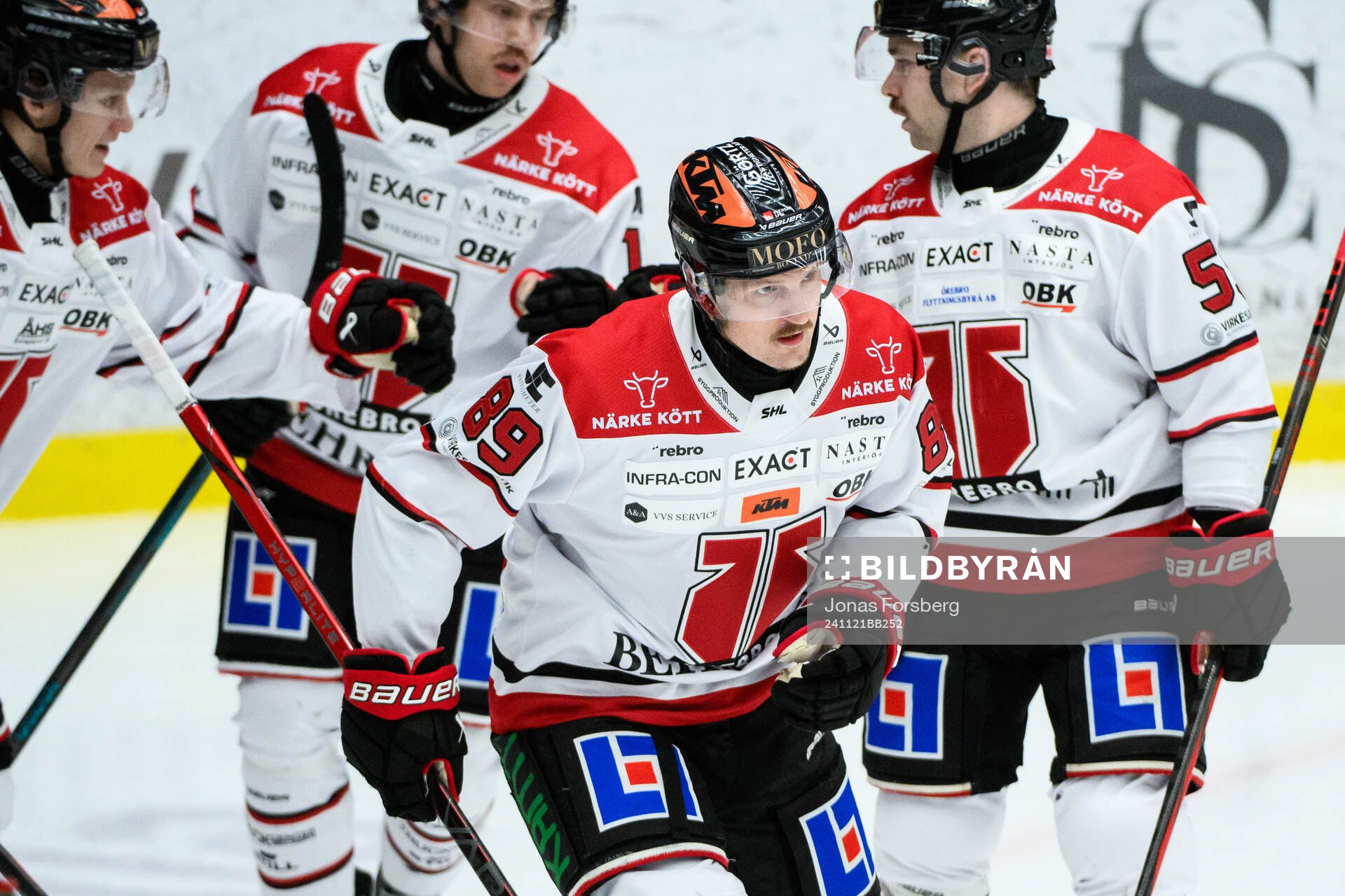 Örebros Patrik Karlkvist jublar
