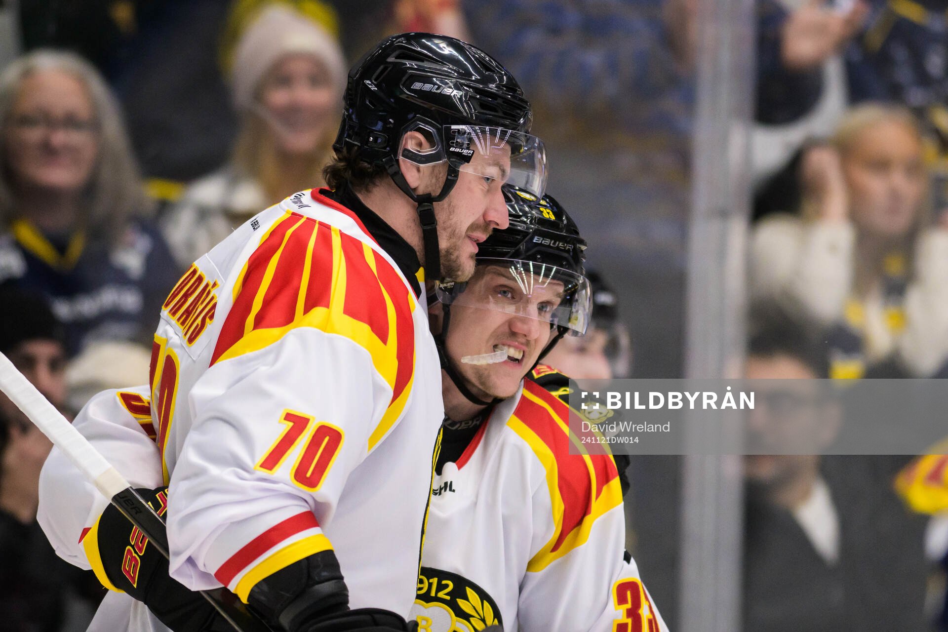 Brynäs Miks Indrasis jublar etter 0-1