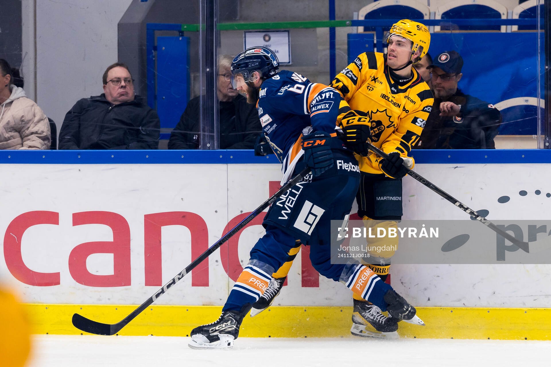 Växjös Petter Granberg och Skellefteås Andreas Johnson