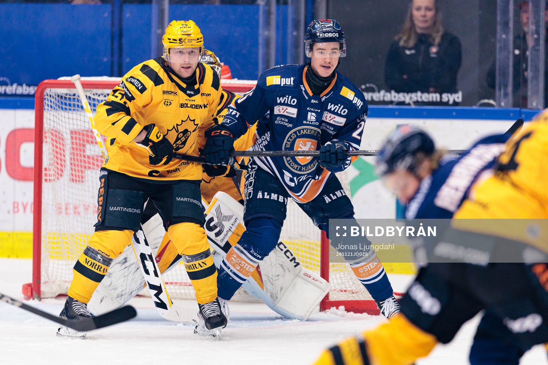 Skellefteås Oskar Nilsson och Växjös Filip Eriksson