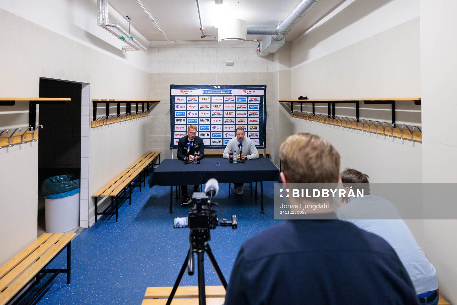 Växjös tränare Jörgen Jönsson och Skellefteås