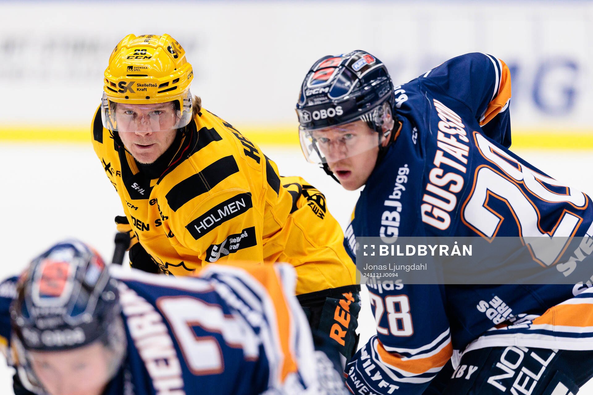 Skellefteås Anton Heikkinen och Växjös Hugo Gustafsson
