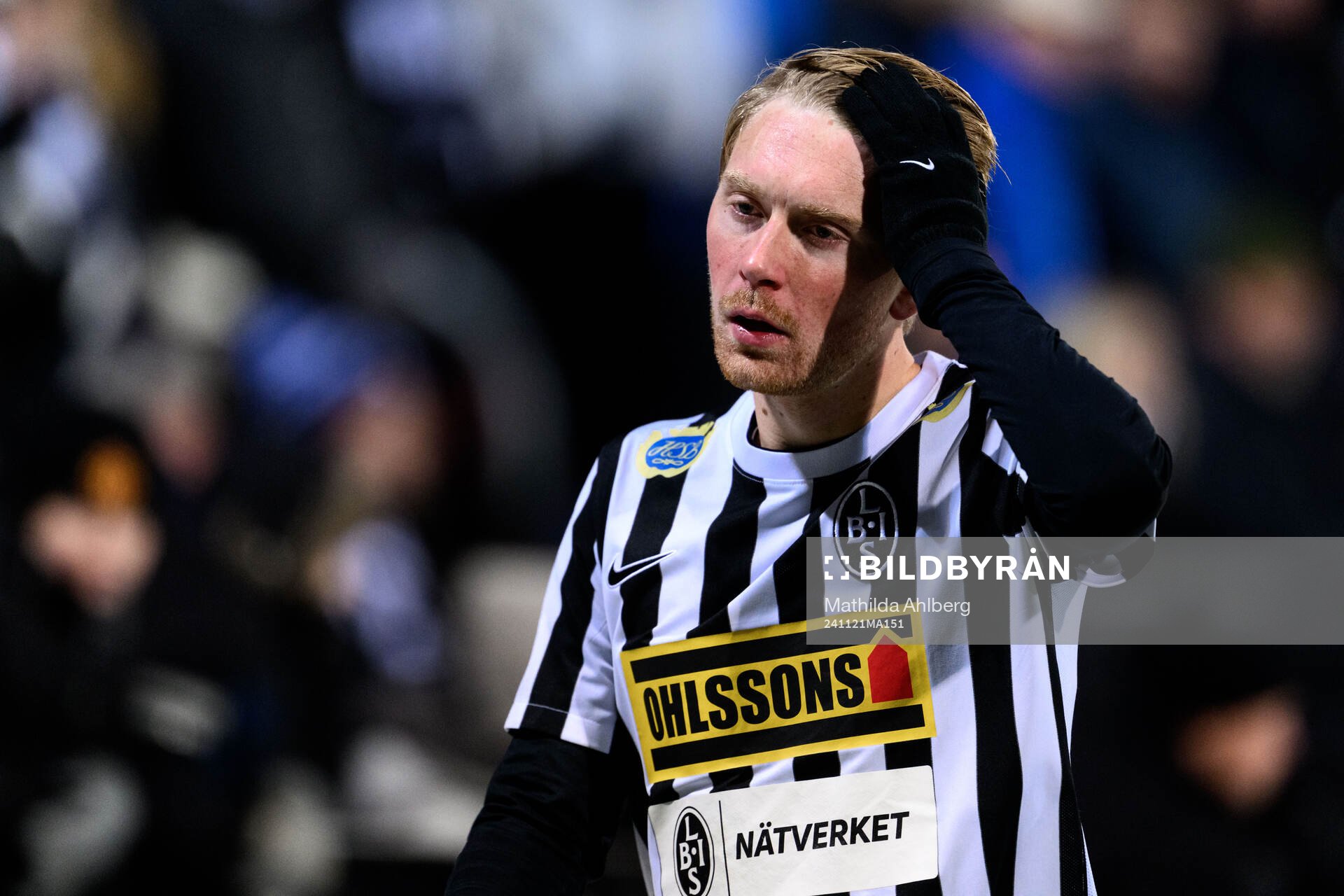Landskronas Adam Egnell deppar