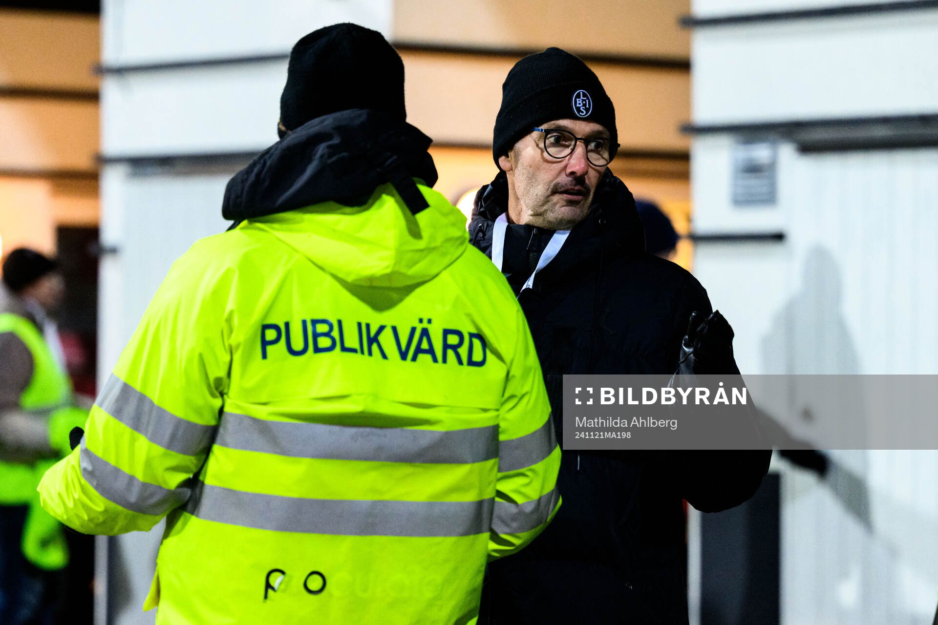 Landskronas ordförande Anders Ekbladh vid omvisitationen