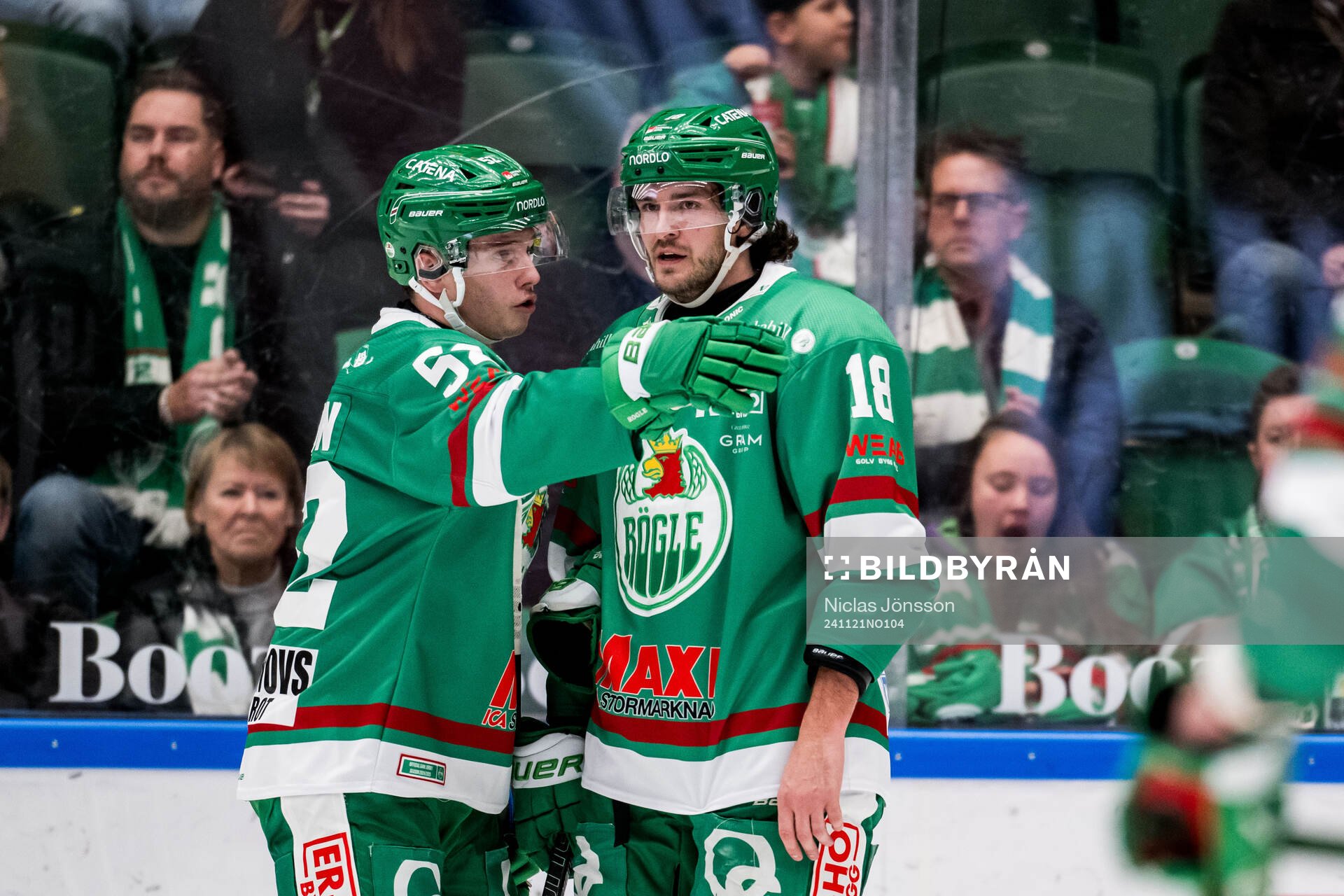Rögles Felix Nilsson och Dennis Everberg