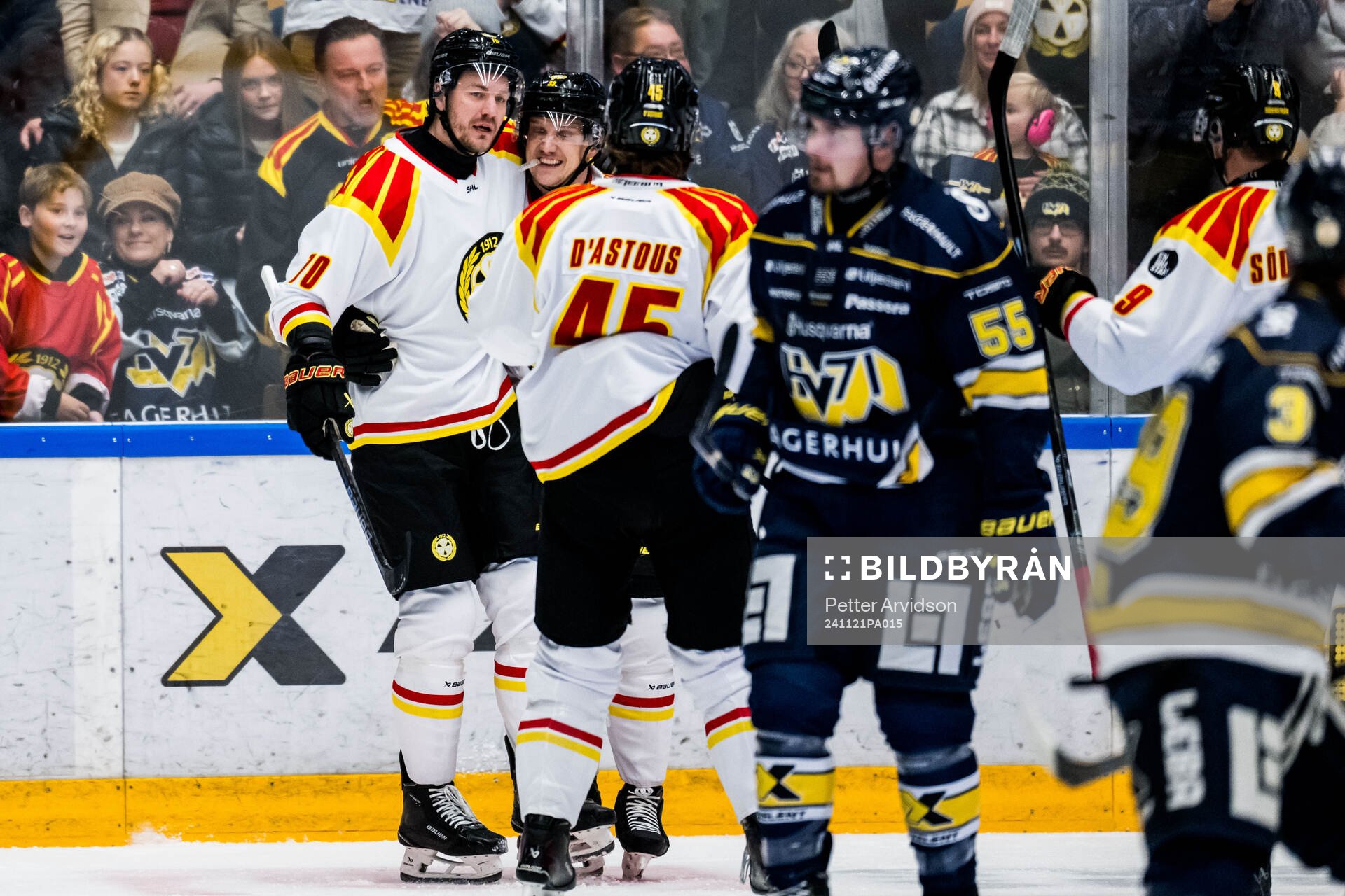 Brynäs Miks Indrasis jublar