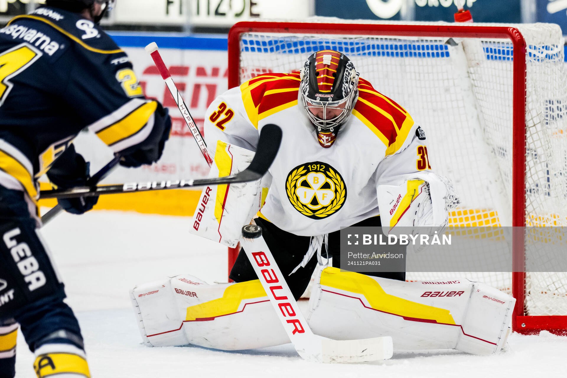 Brynäs målvakt Ludvig Persson