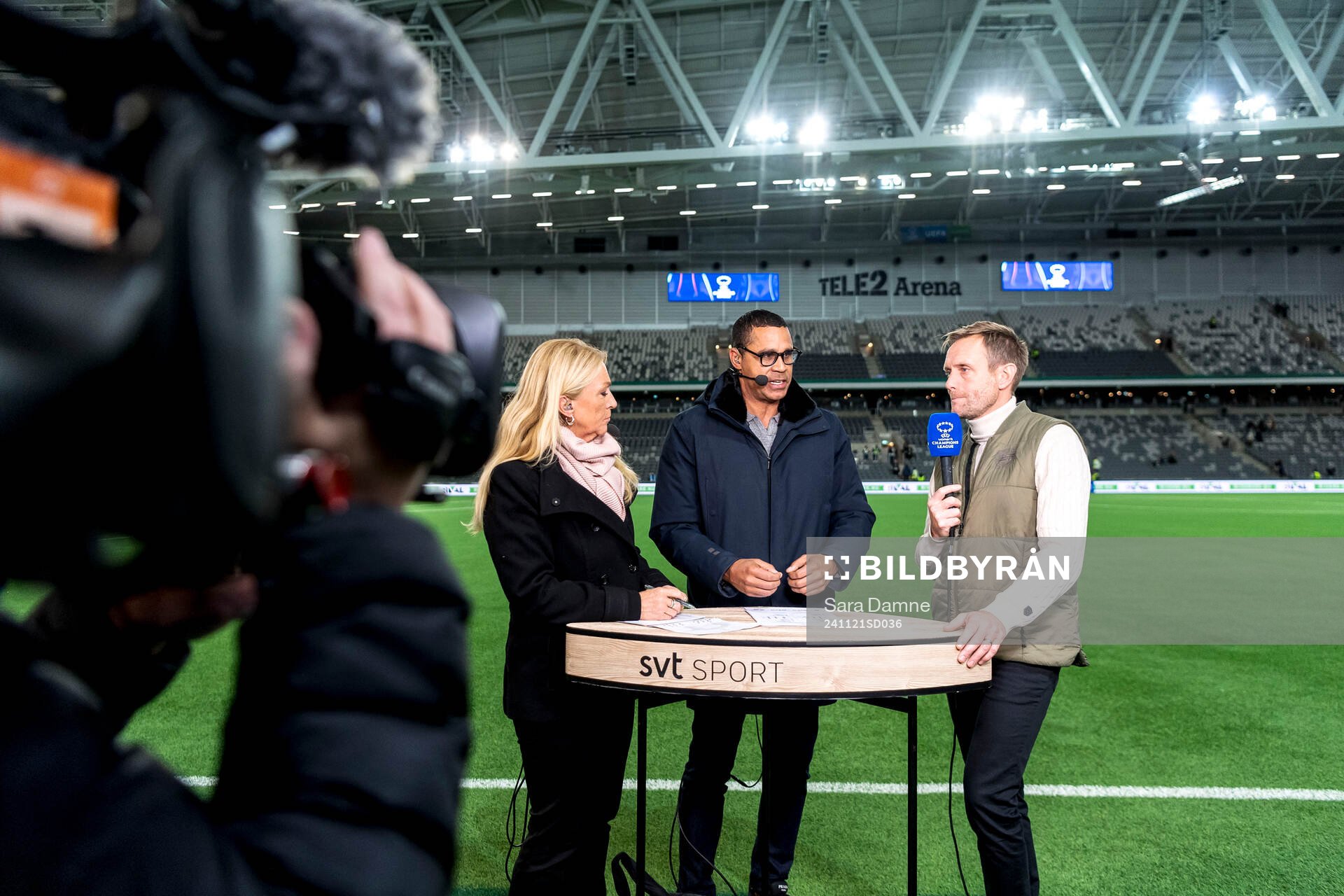 Experts Jane Björck and Daniel Nannskog, Swedish