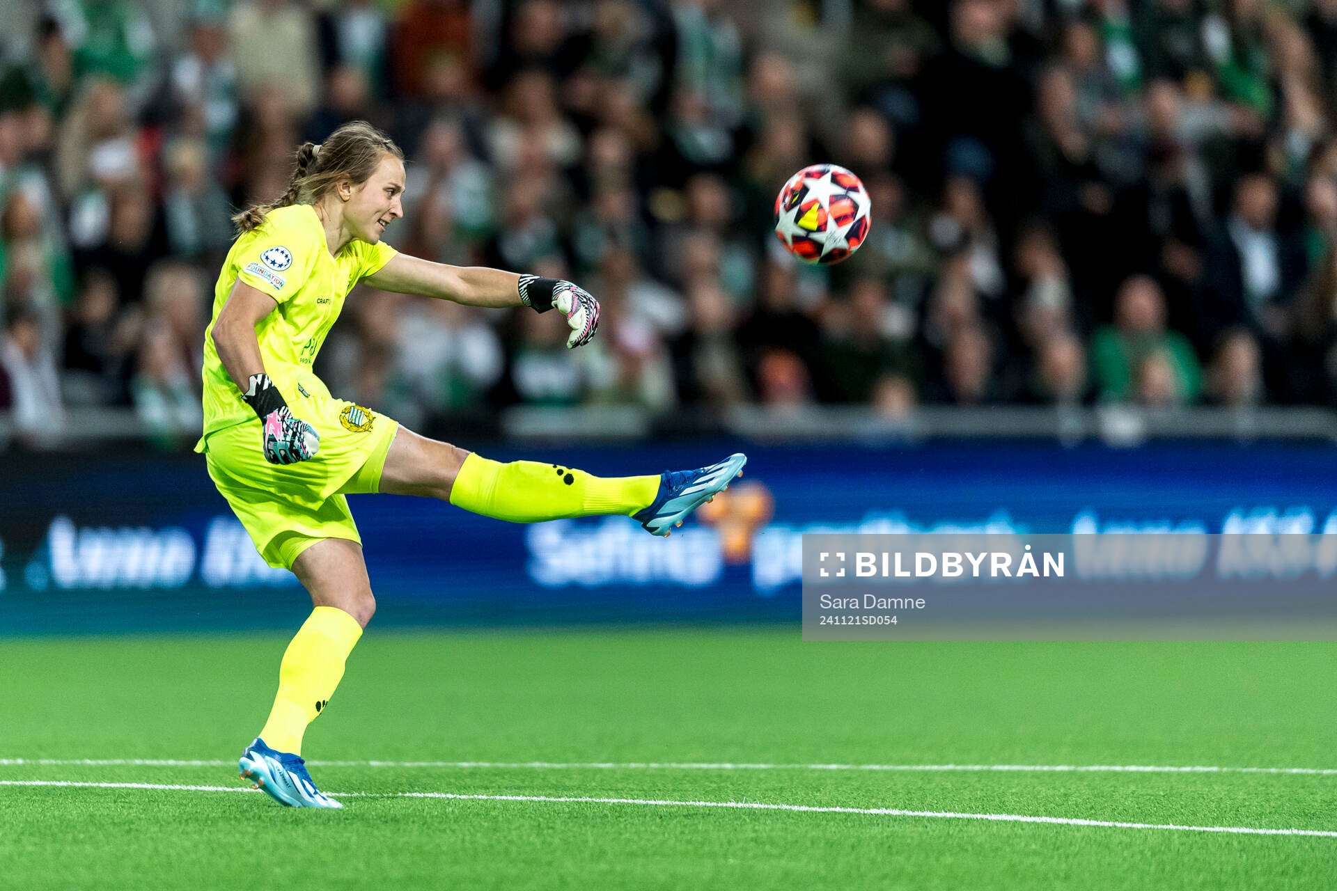 Goalkeeper Anna Tamminen of Hammarby
