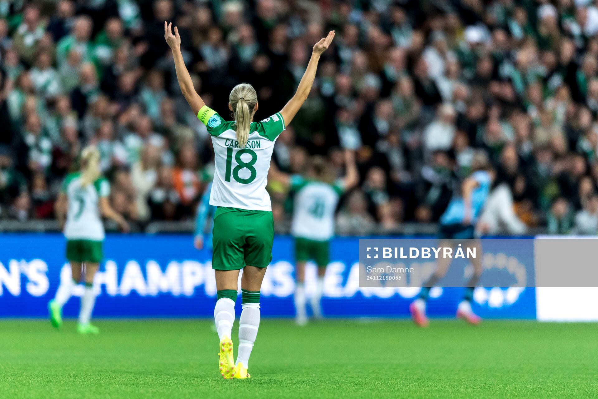Alice Carlsson of Hammarby