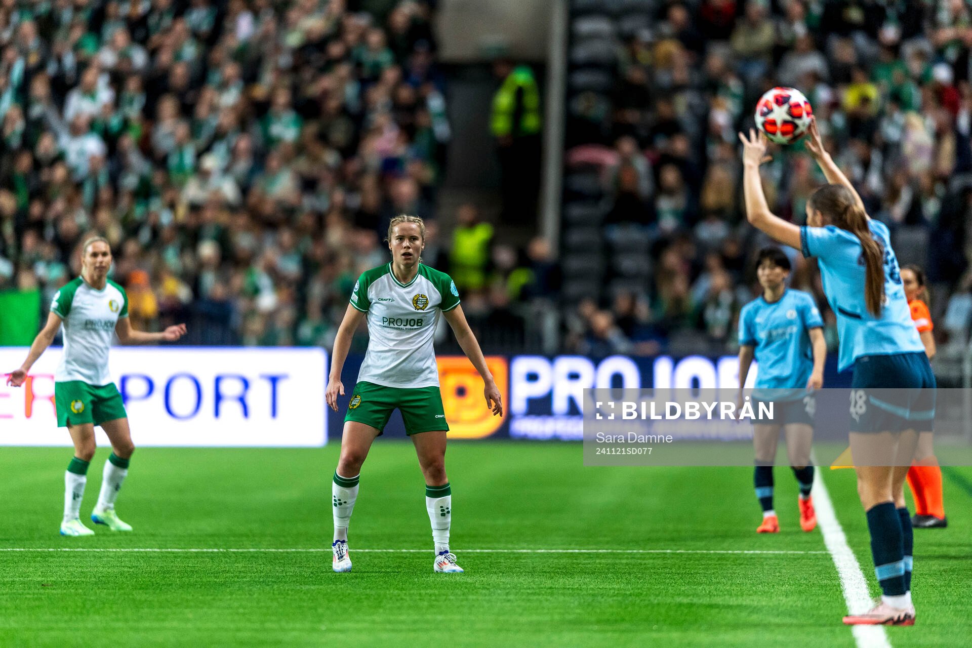 Julie Blakstad of Hammarby