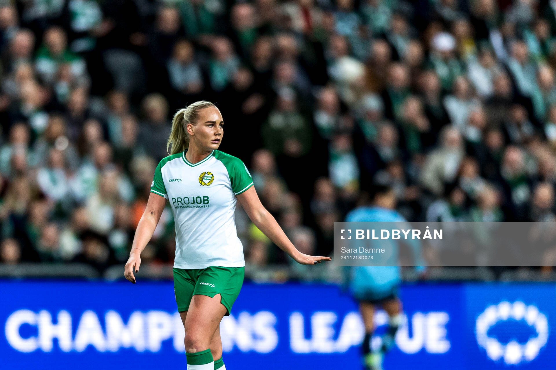 Cathinka Tandberg of Hammarby