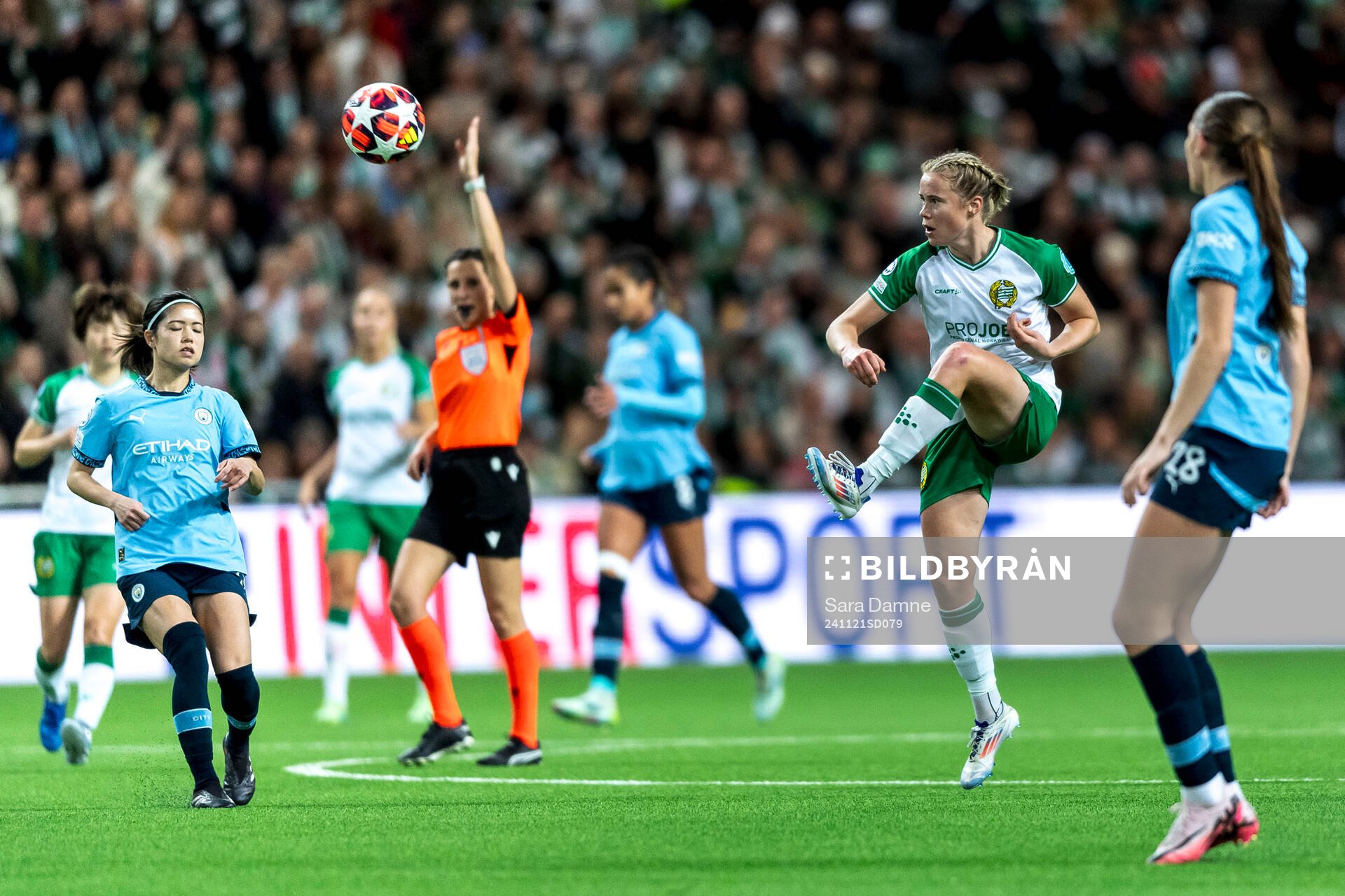 Julie Blakstad of Hammarby