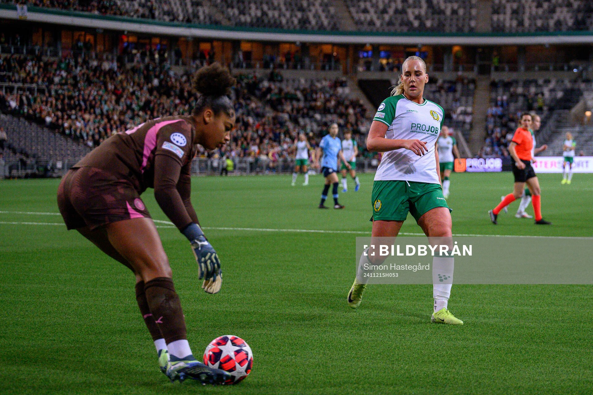 Cathinka Tandberg of Hammarby