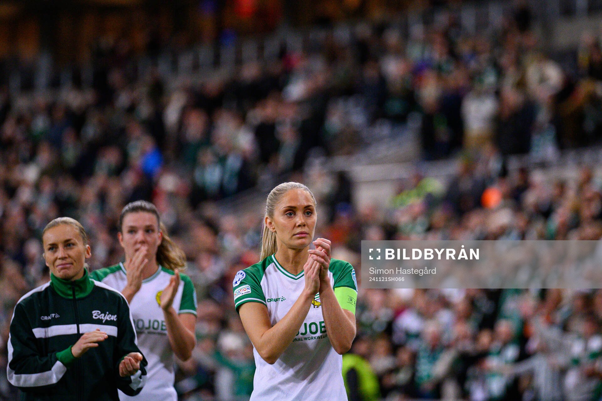 Alice Carlsson  of Hammarby  looks dejected