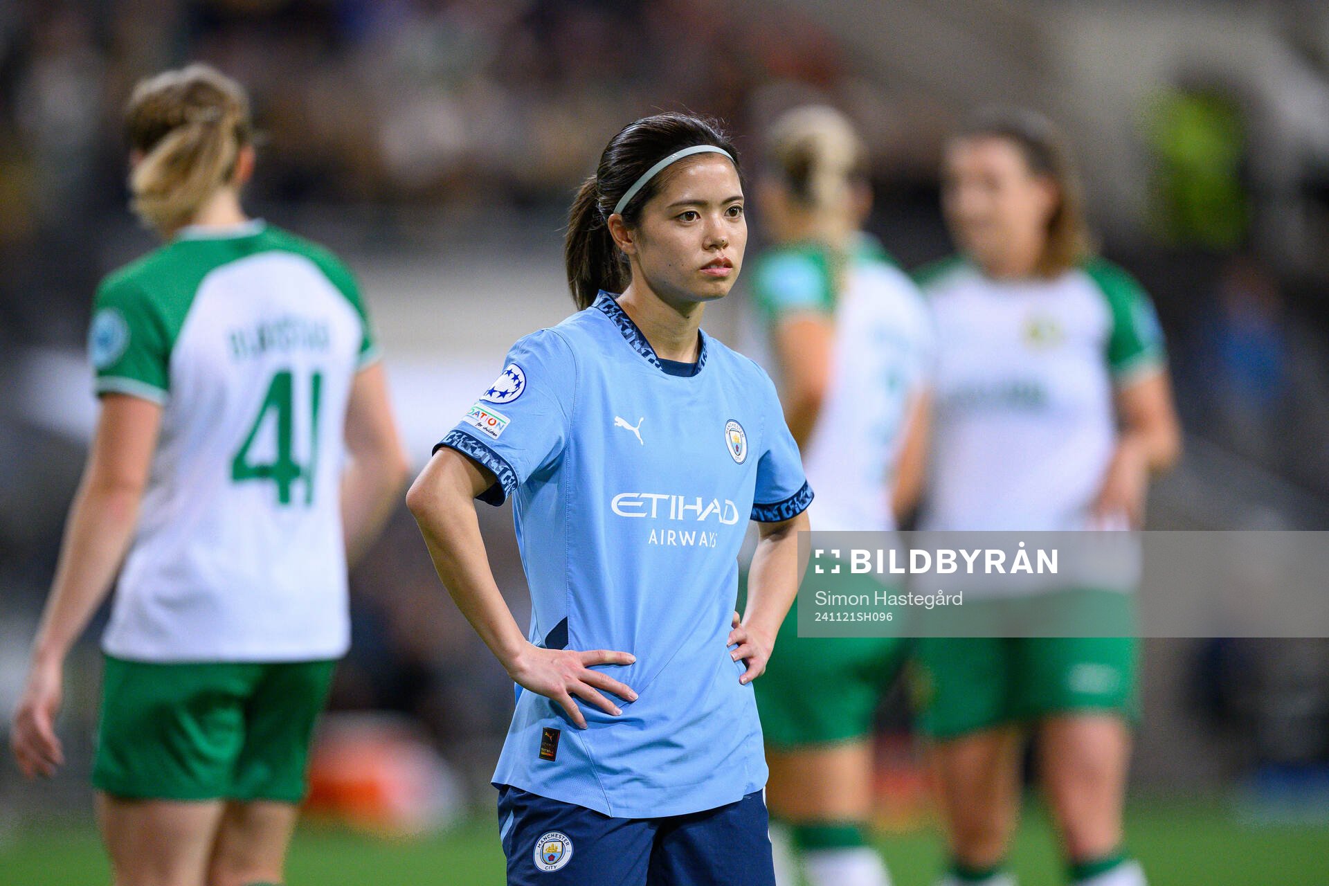 Yui Hasegawa of Manchester City