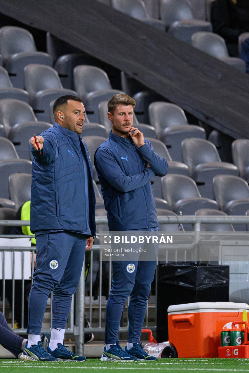 Gareth Taylor, head coach of Manchester City