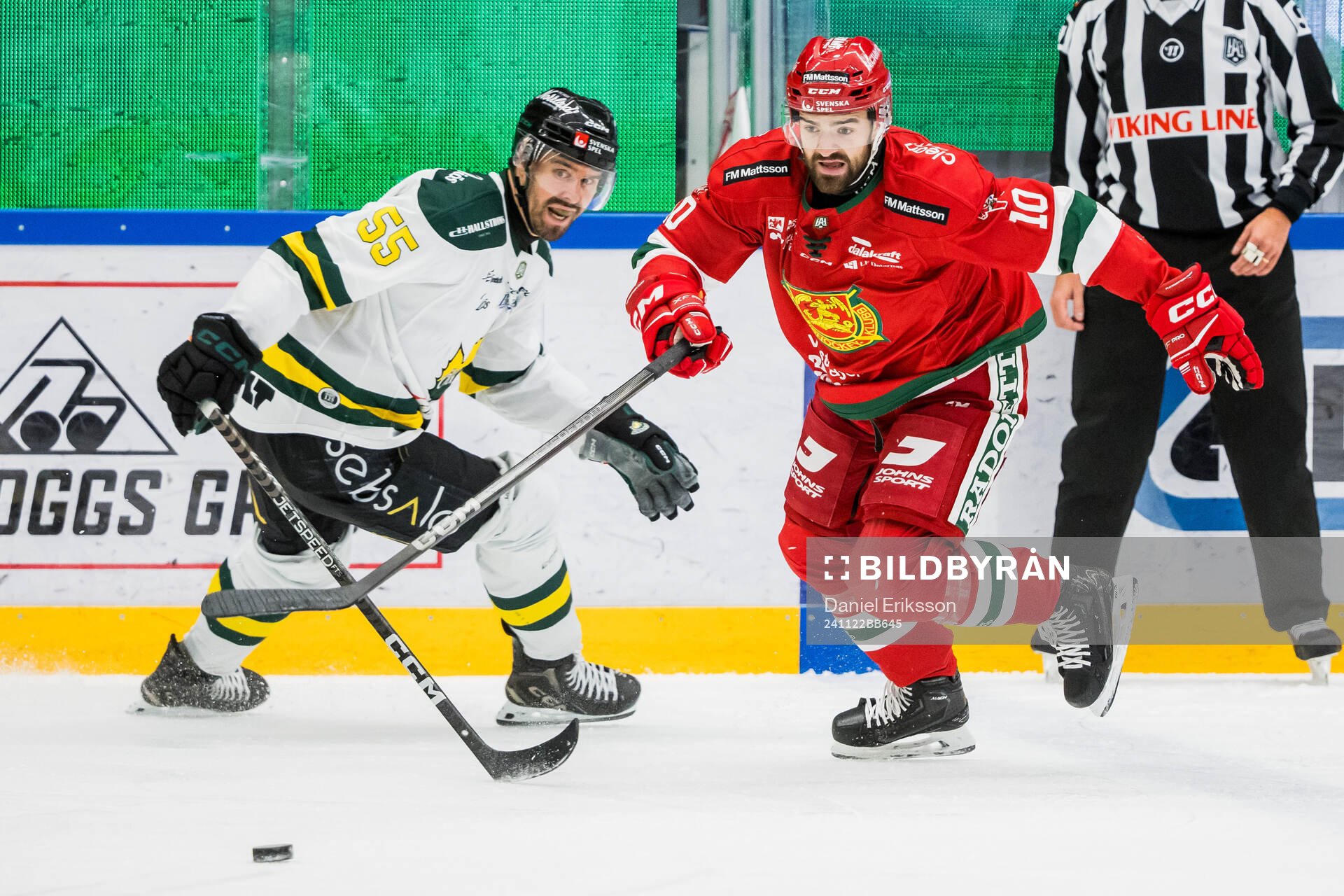 Östersunds Linus Videll och Moras Max Martin