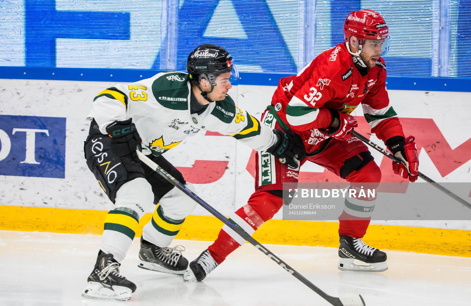 Östersunds Carl Skärström och Moras Markus Modigs