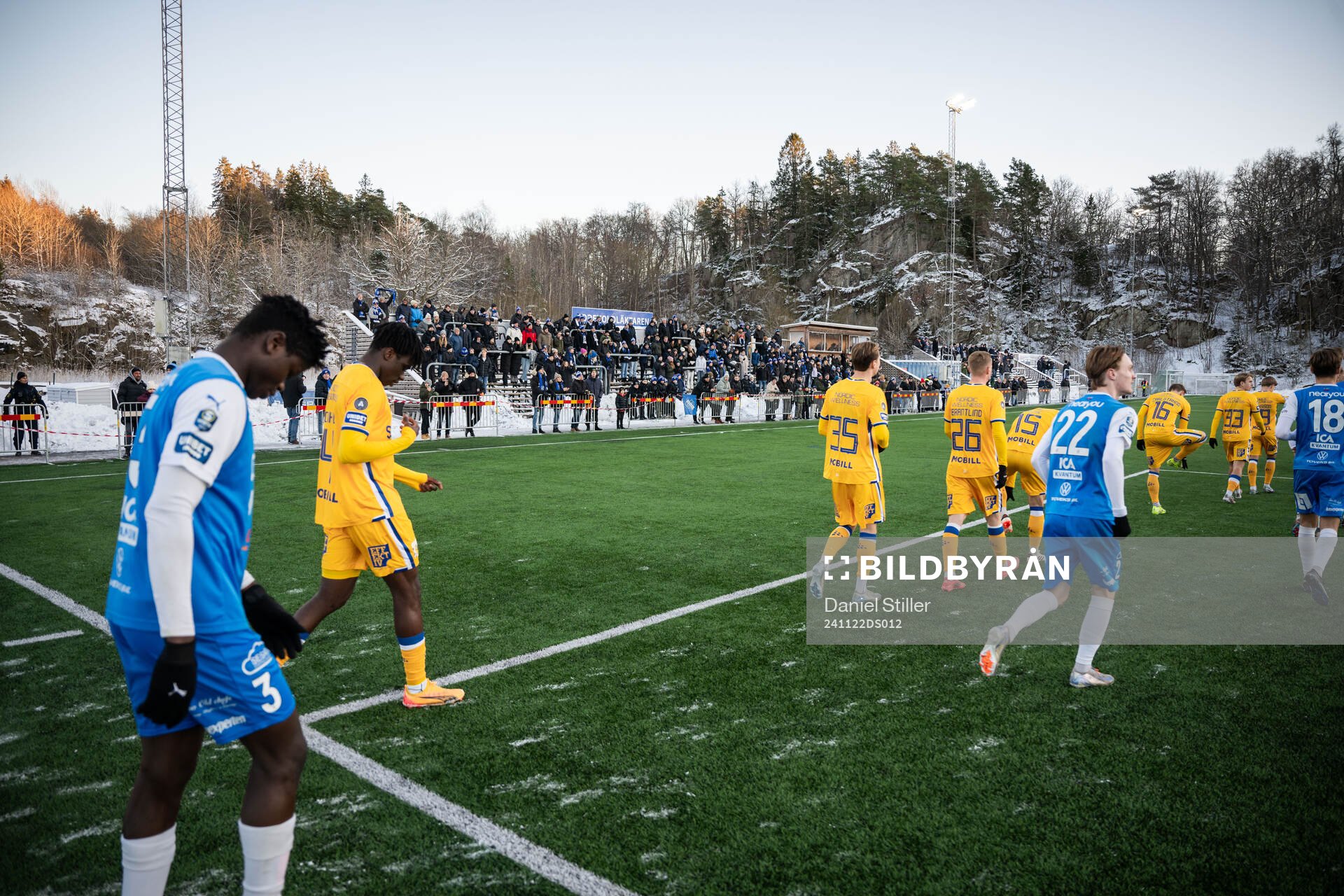 IFK Göteborgs och Oddevolds spelare