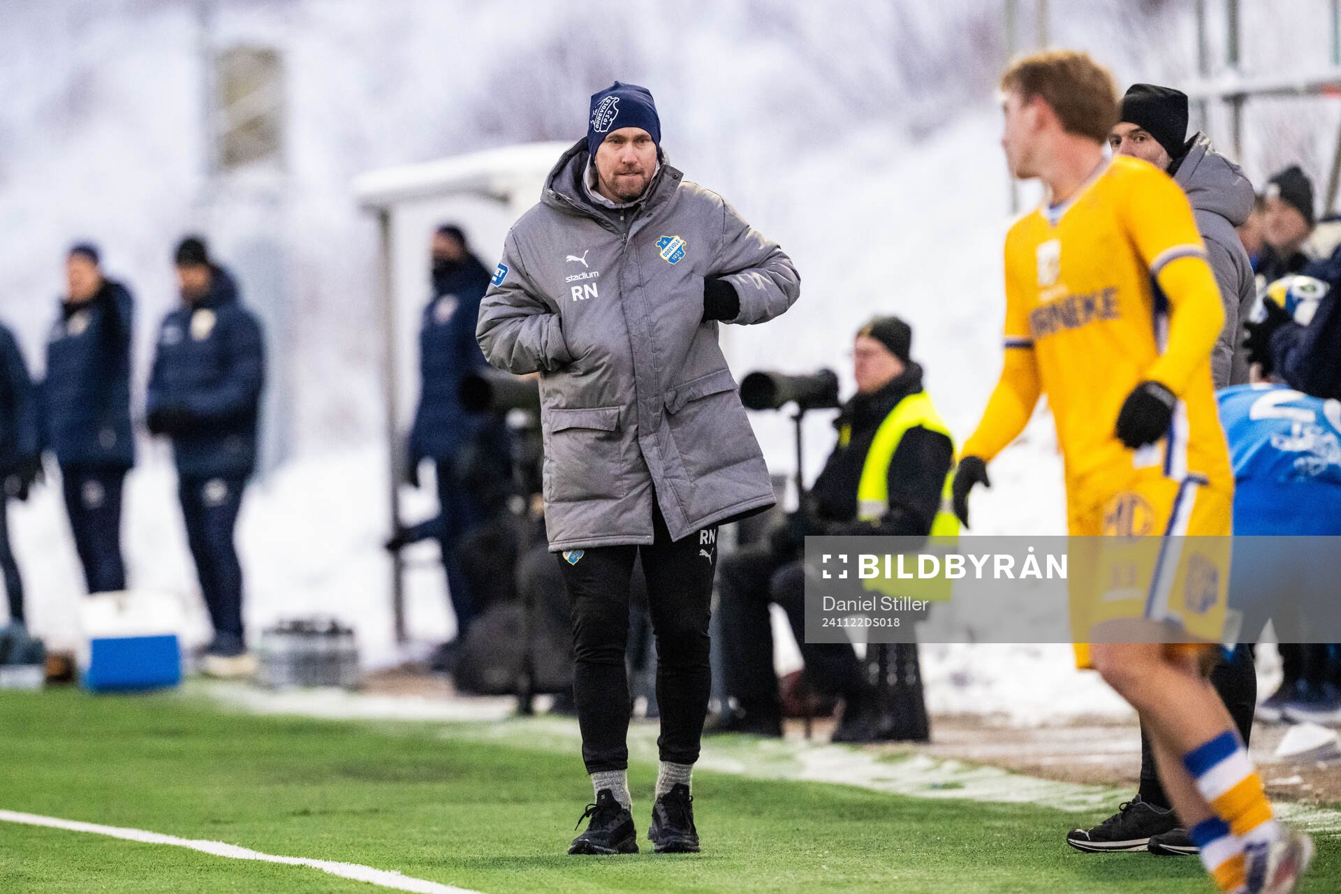Oddevolds tränare Rikard Nilsson