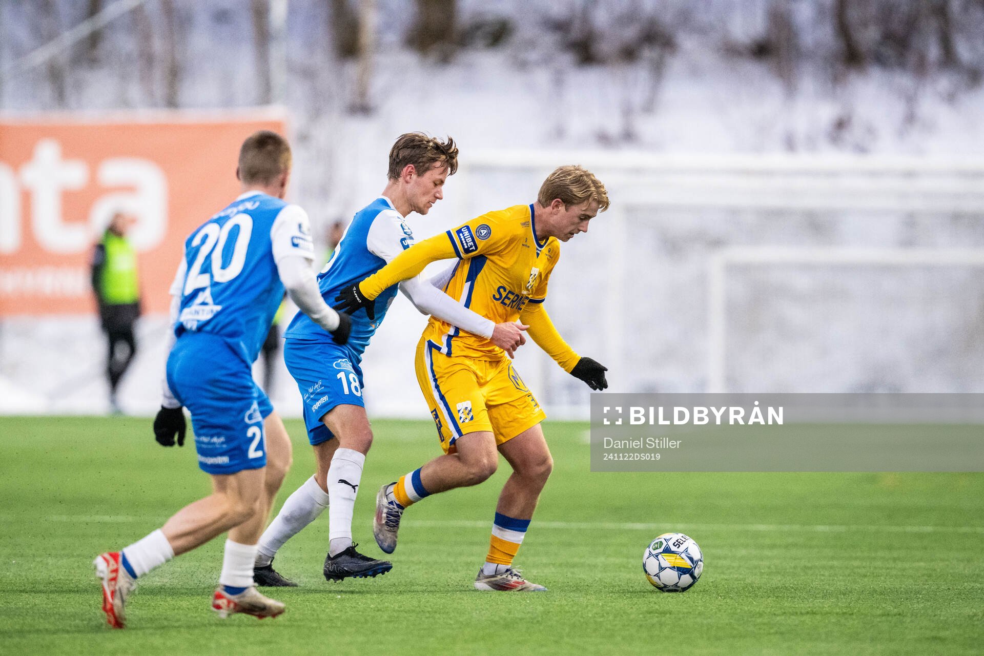 Oddevolds Gustav Forssell och IFK Göteborgs Noah Tolf