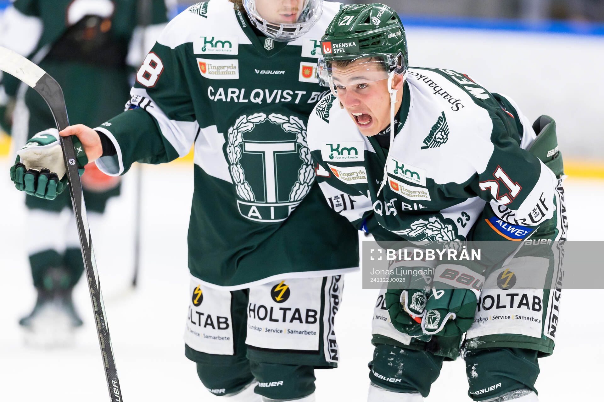 Tingsryds Arvid Westlin har ont