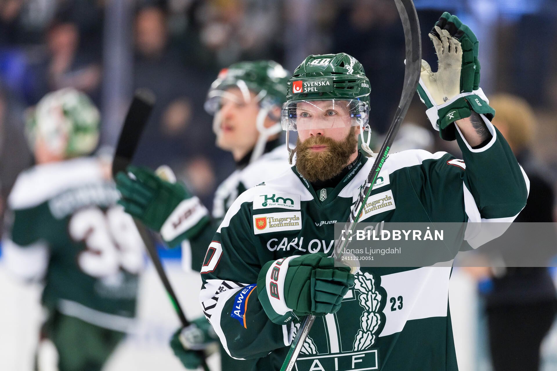 Tingsryds Joachim Nermark jublar