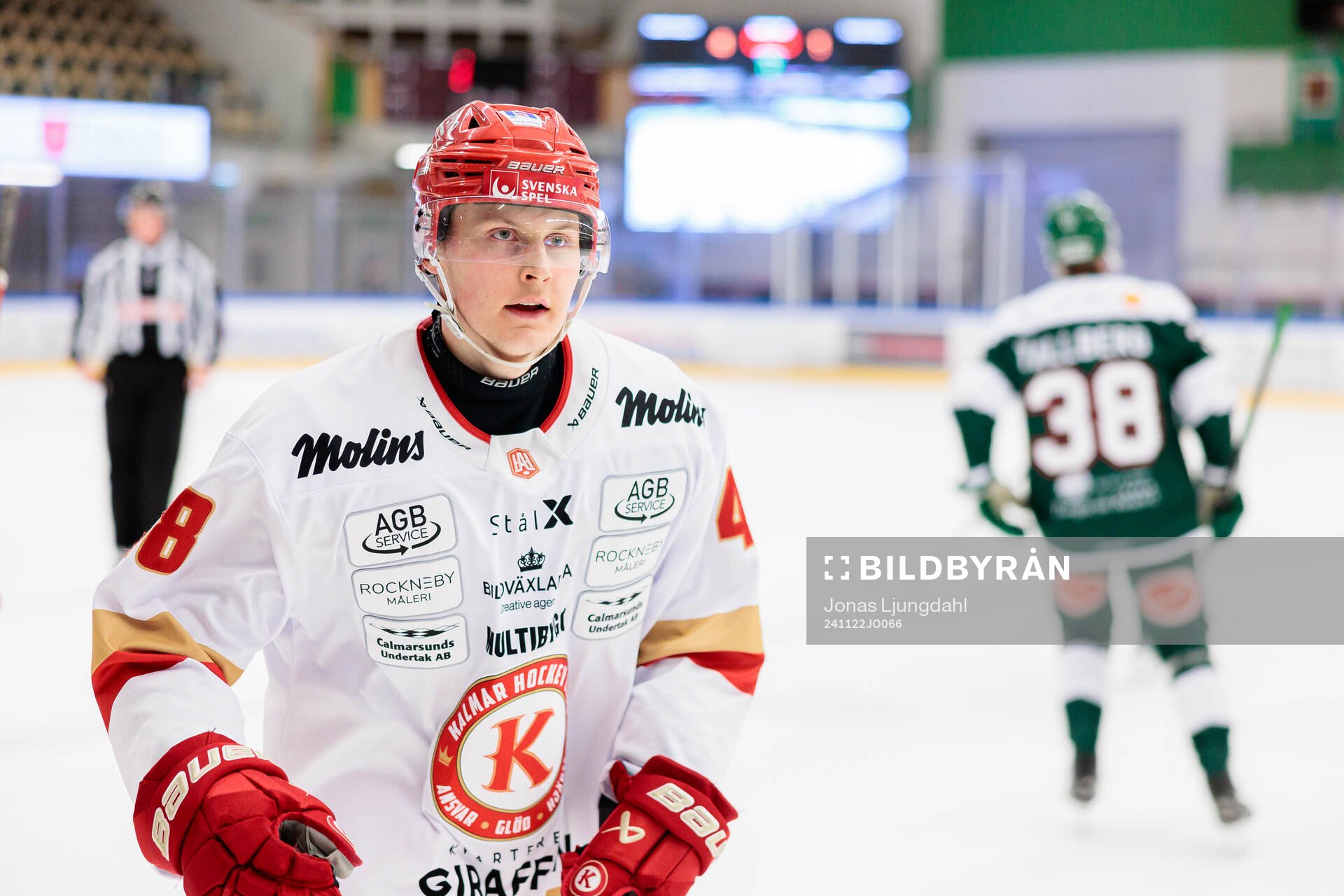 Kalmars Hugo Pettersson jublar