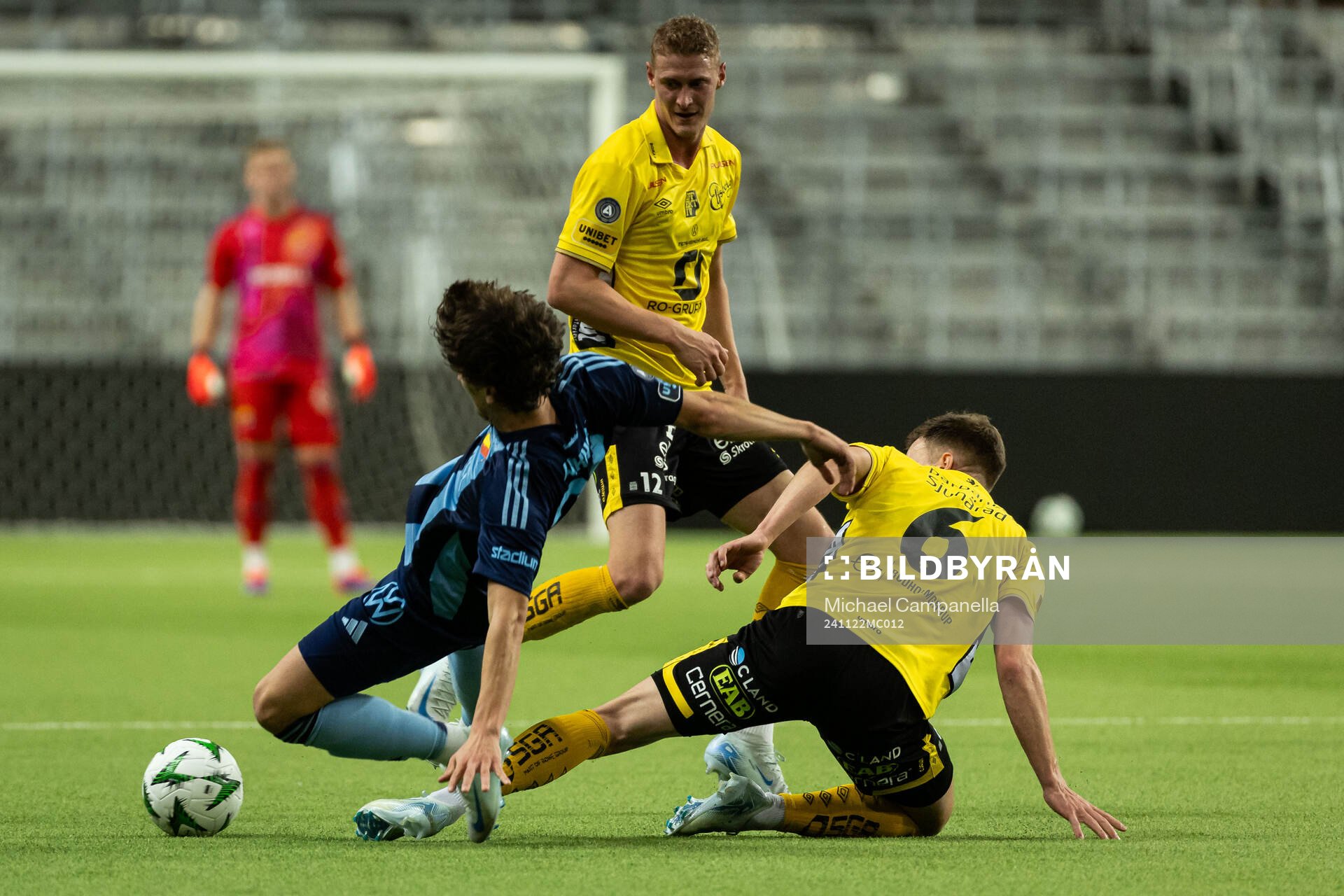 Djurgårdens August Priske Flyger och Elfsborgs Andri