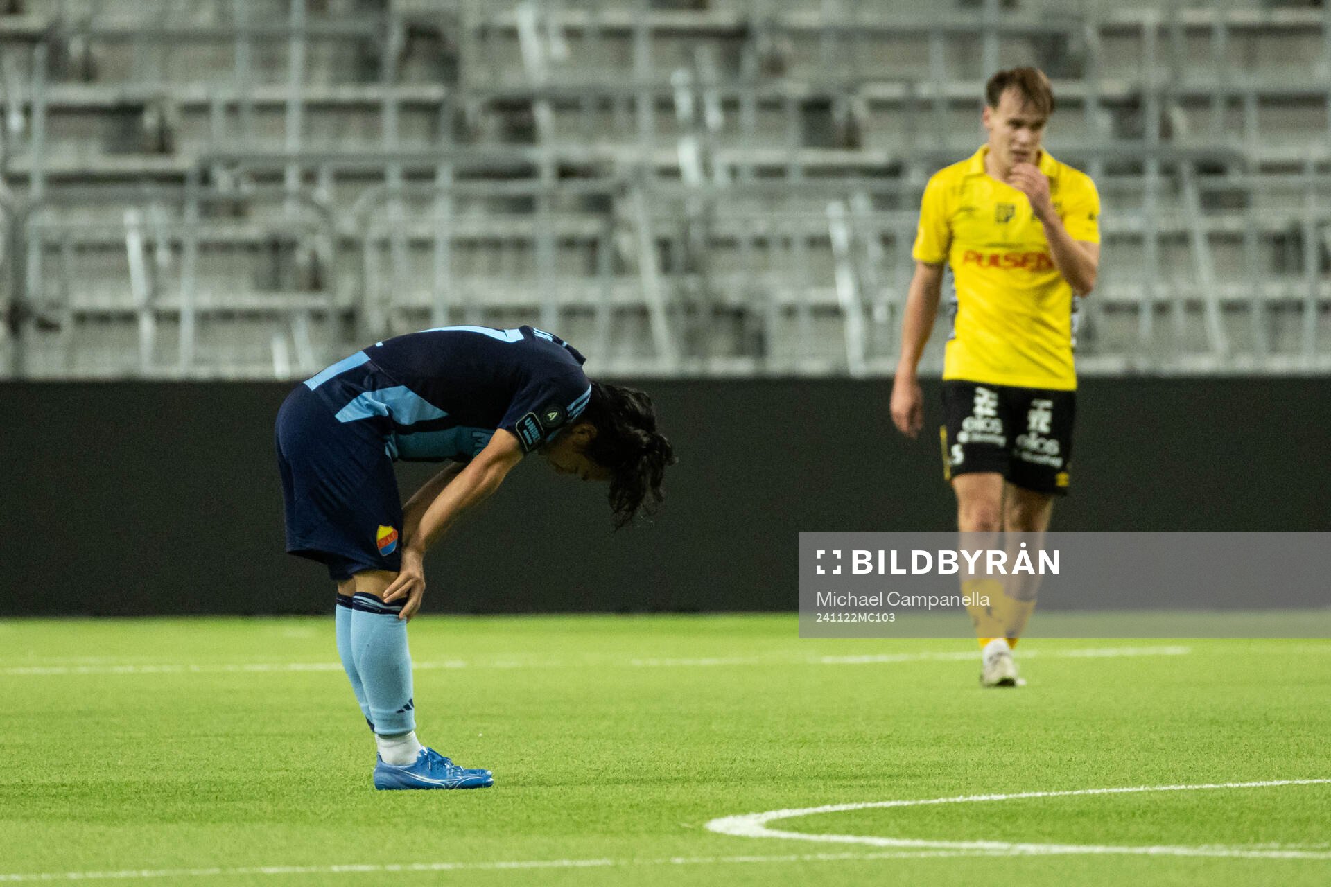 Djurgårdens Keita Kosugi deppar