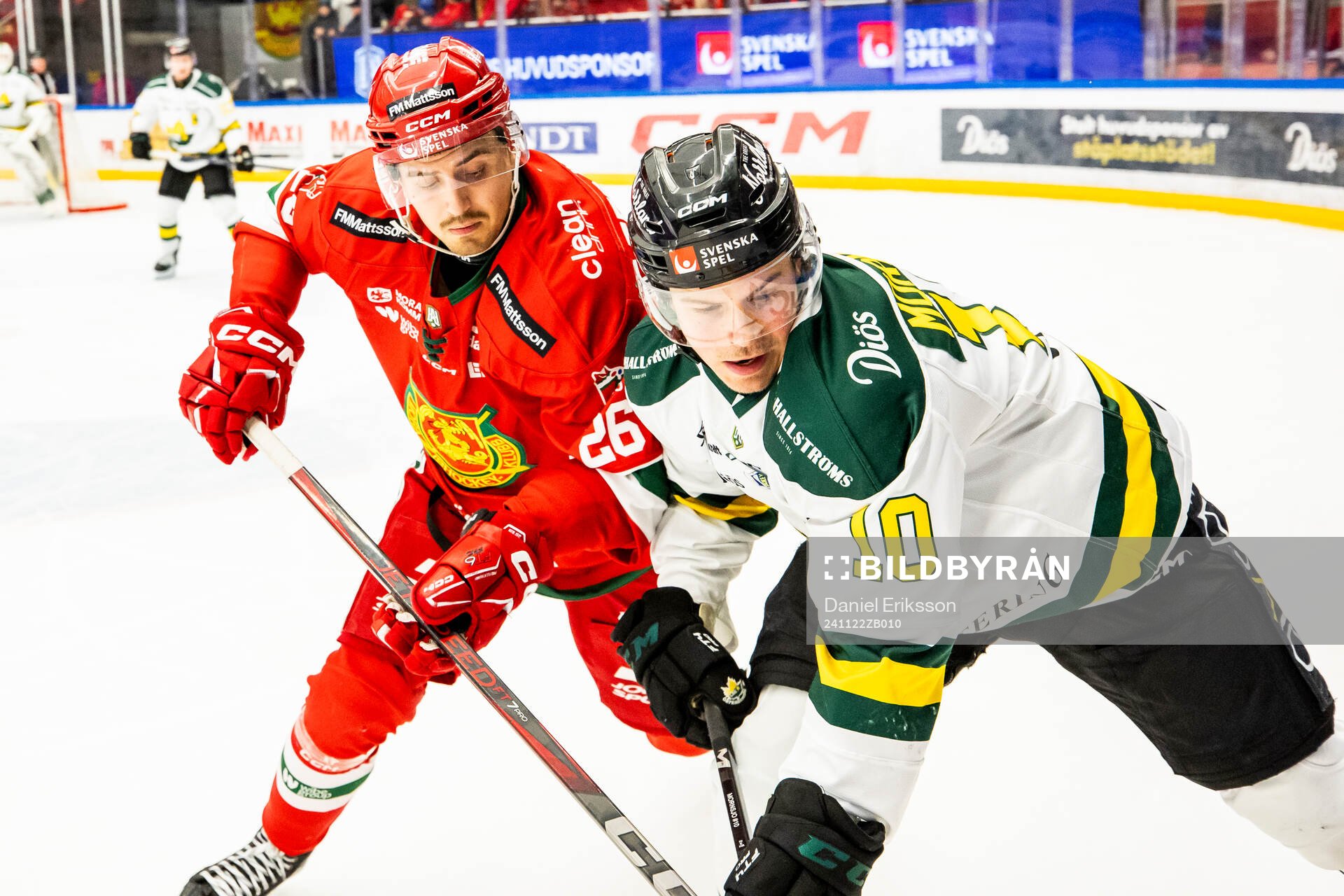 Moras Eero Teräväinen och Östersunds Johan Mörnsjö