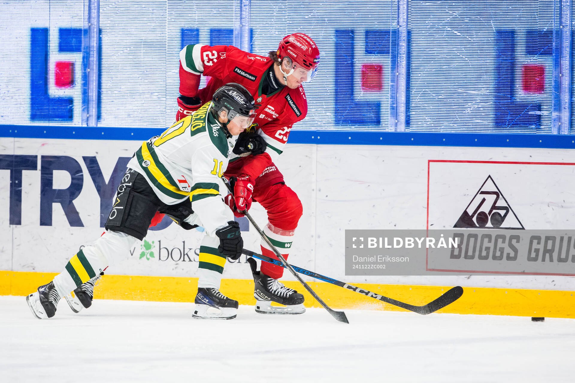 Östersunds Johan Mörnsjö och Moras Gustav Olhaver