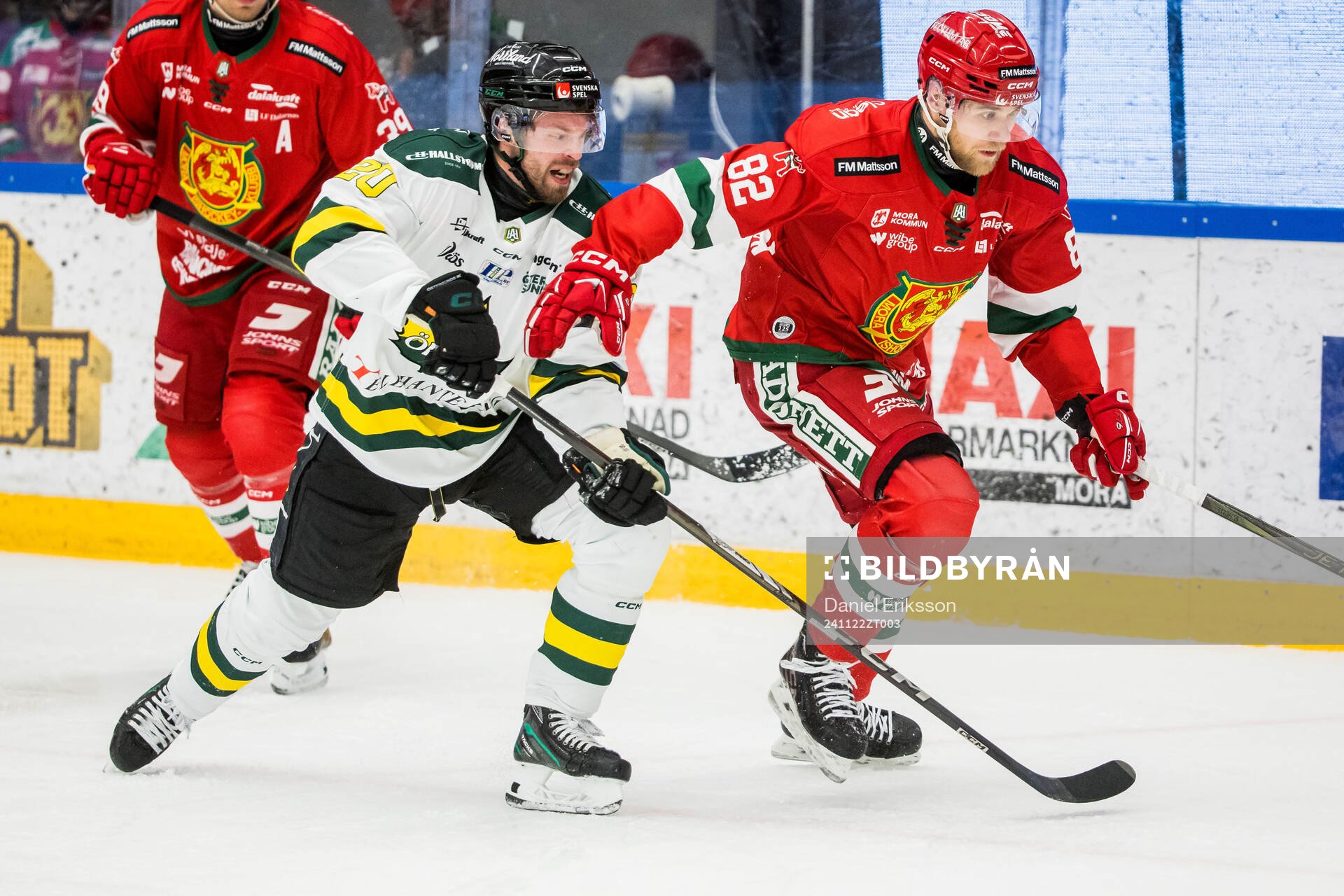 Östersunds Henrik Marklund och Moras Roope Laavainen