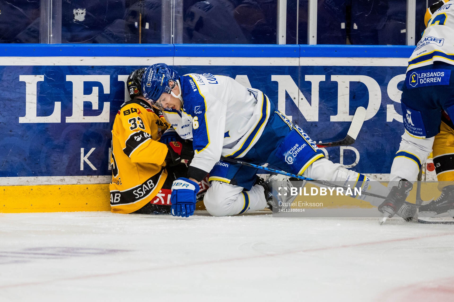 Luleås Albin Lundin och Leksands Alexander Lundqvist